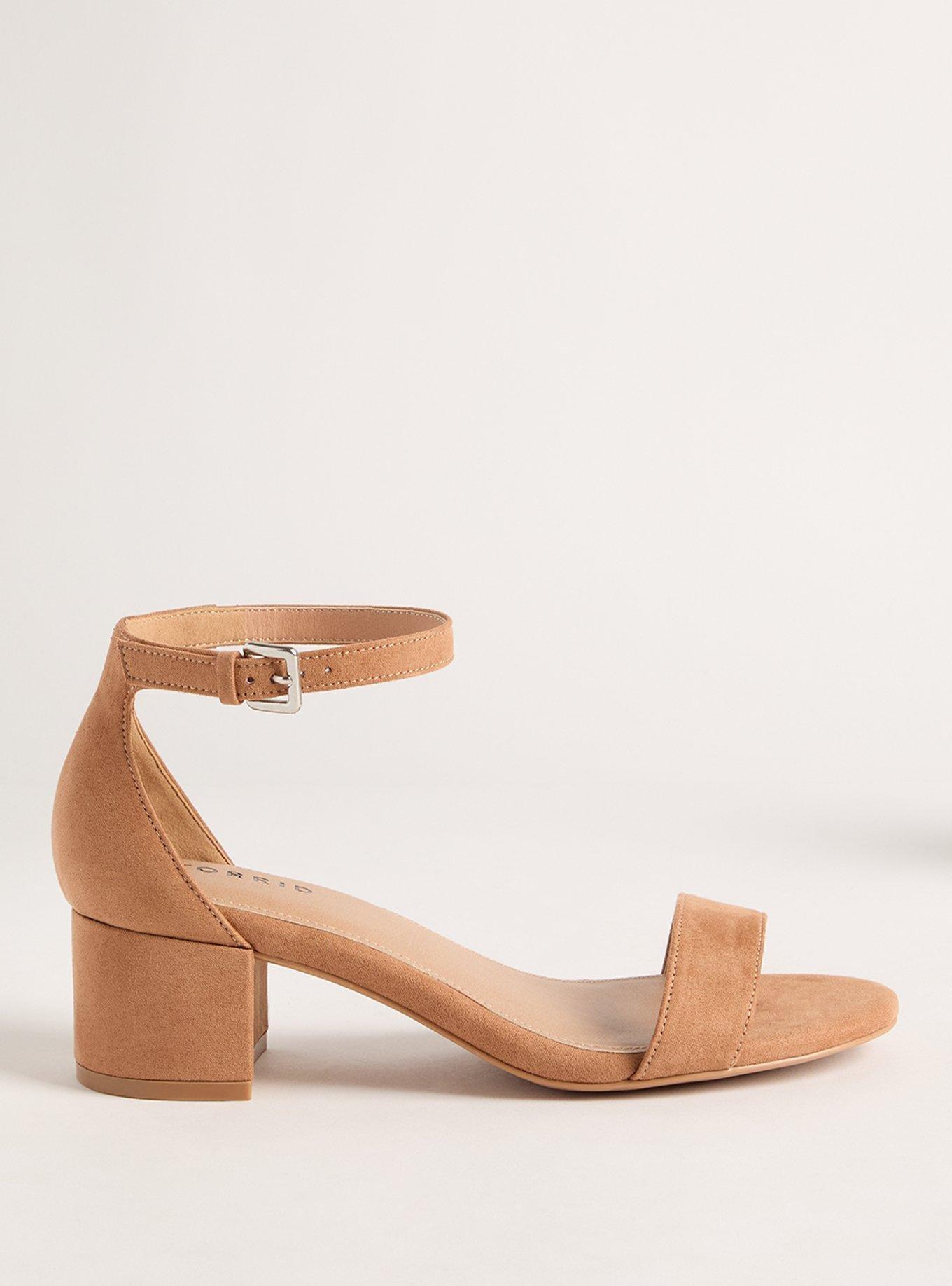 Ankle Strap Block Heel (WW)