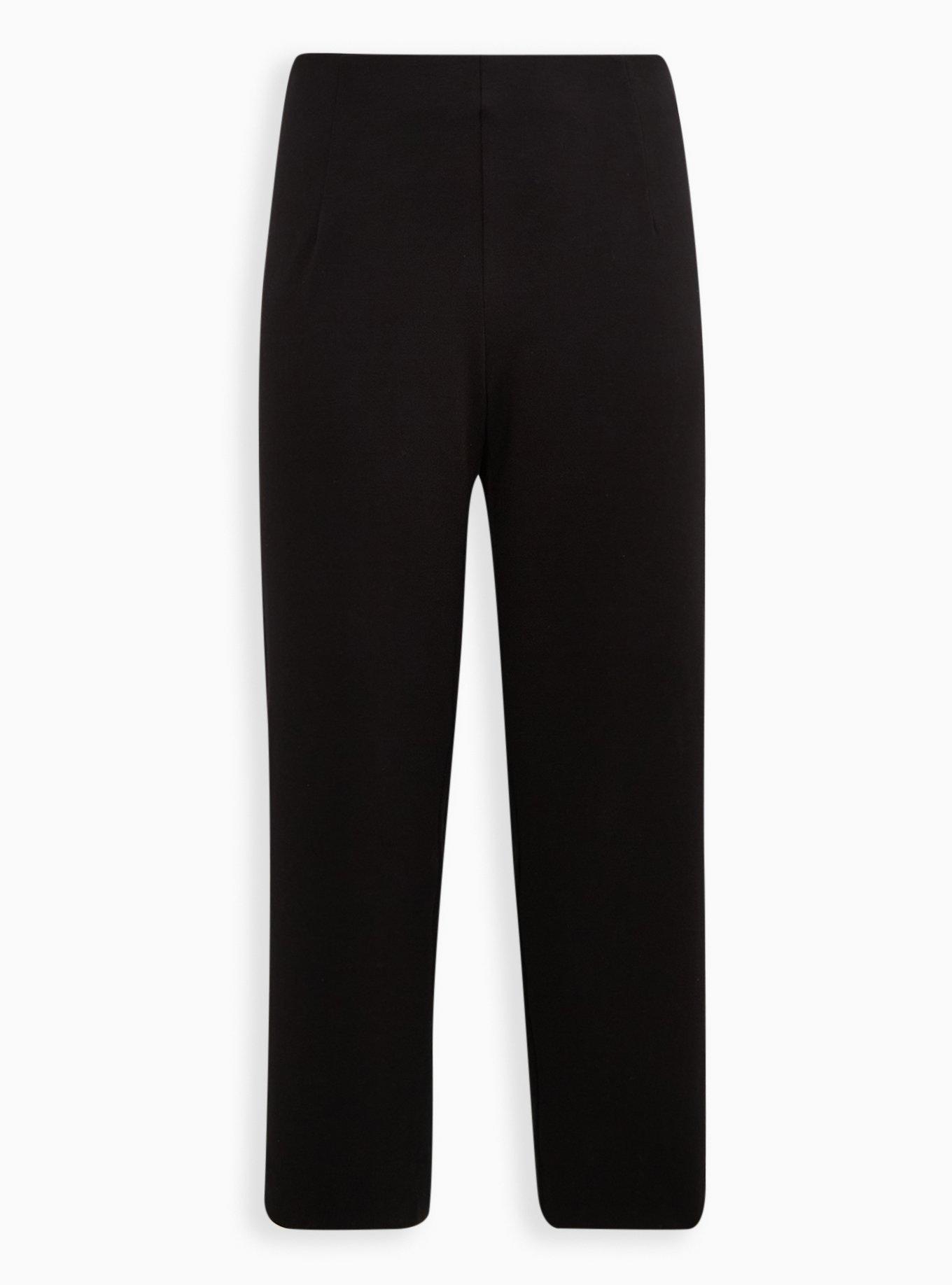 Pull-On Wide Leg Studio Cupro High-Rise Pant