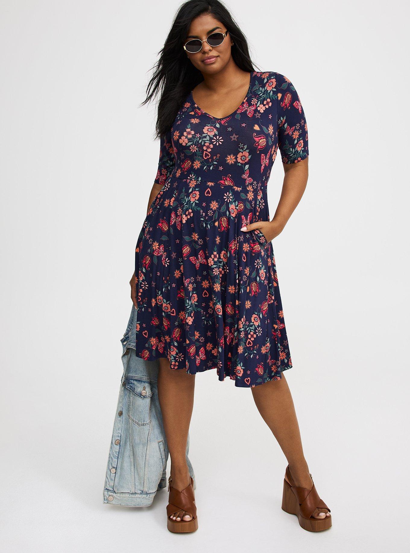 Mini Super Soft Skater Dress