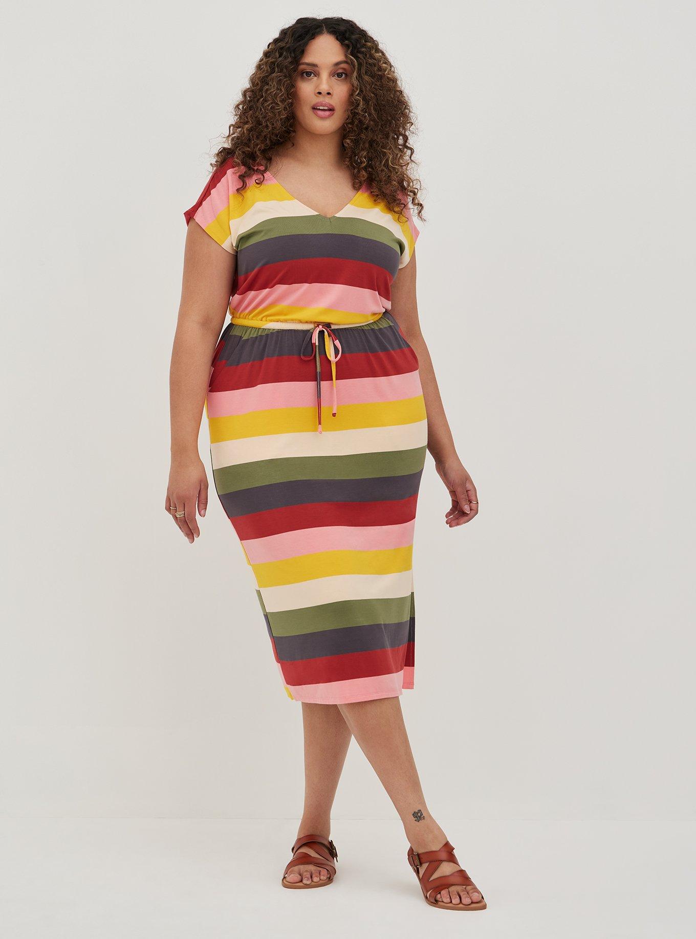 Torrid 2025 striped dress