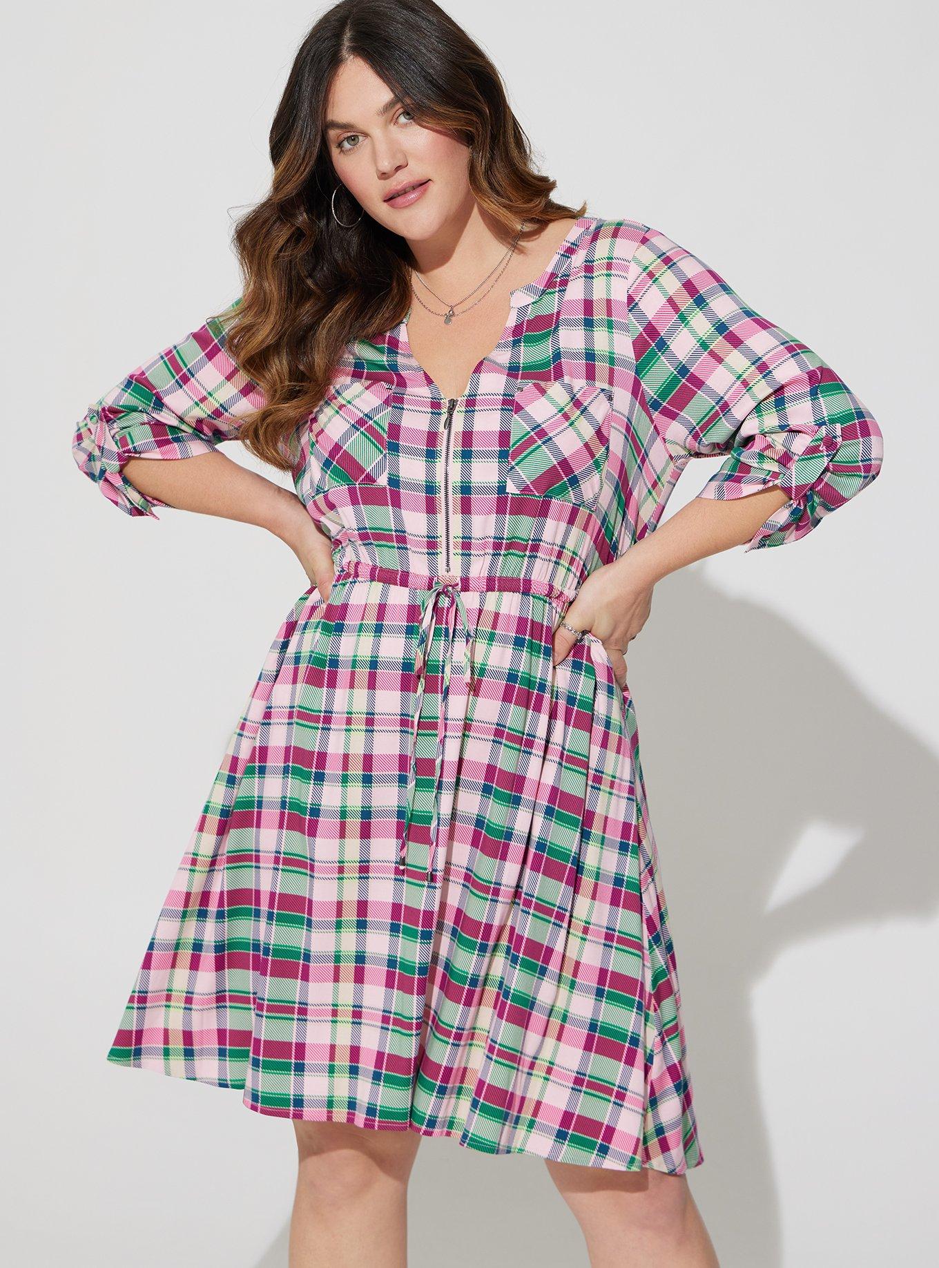 High low shirt dress hotsell plus size