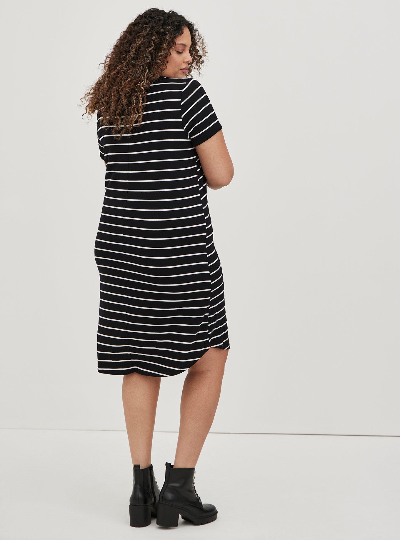 Plus Size - Mini Super Soft Tee Shirt Dress - Torrid