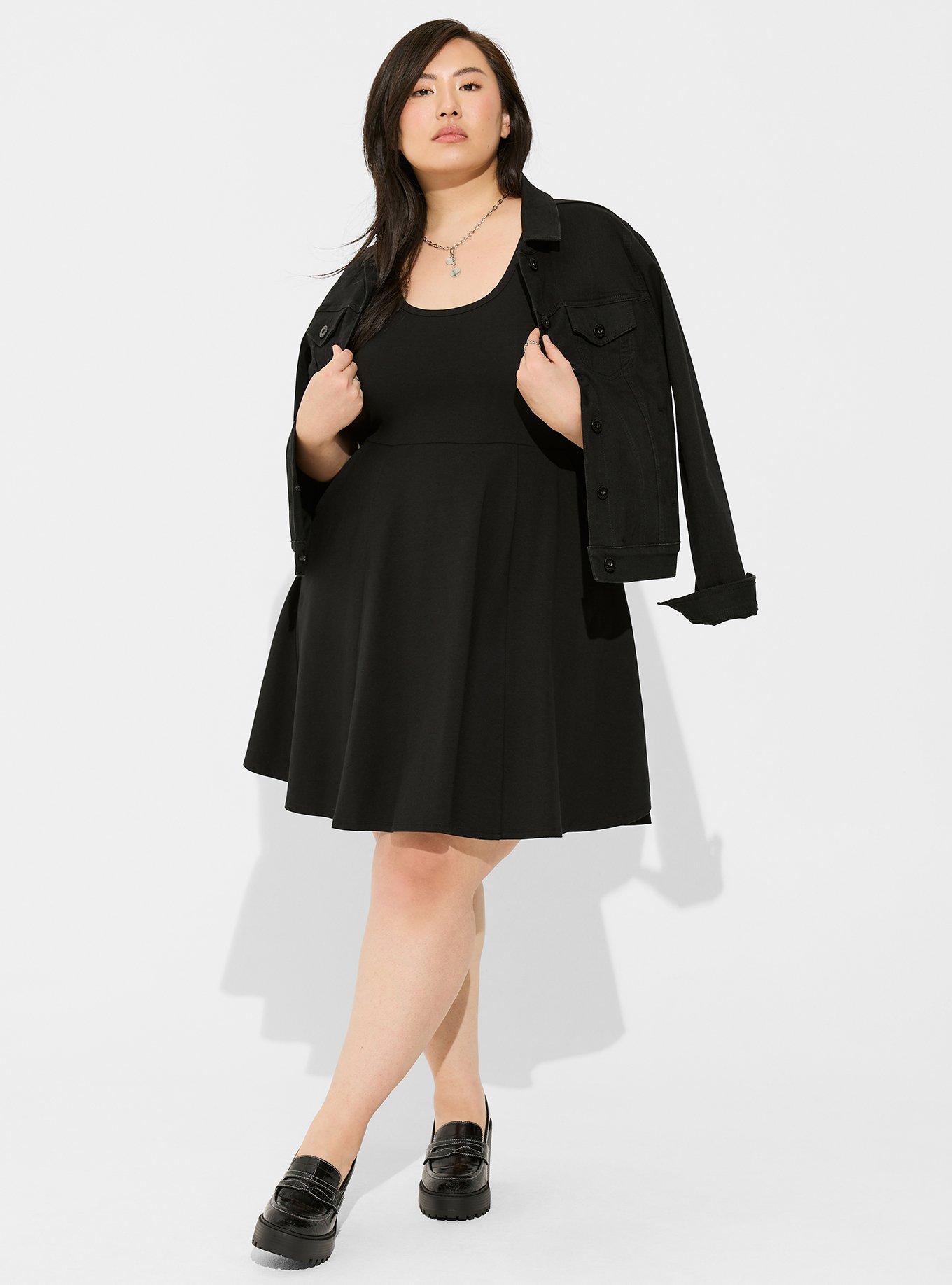 Plus Size - Mini Foxy Skater Dress - Torrid