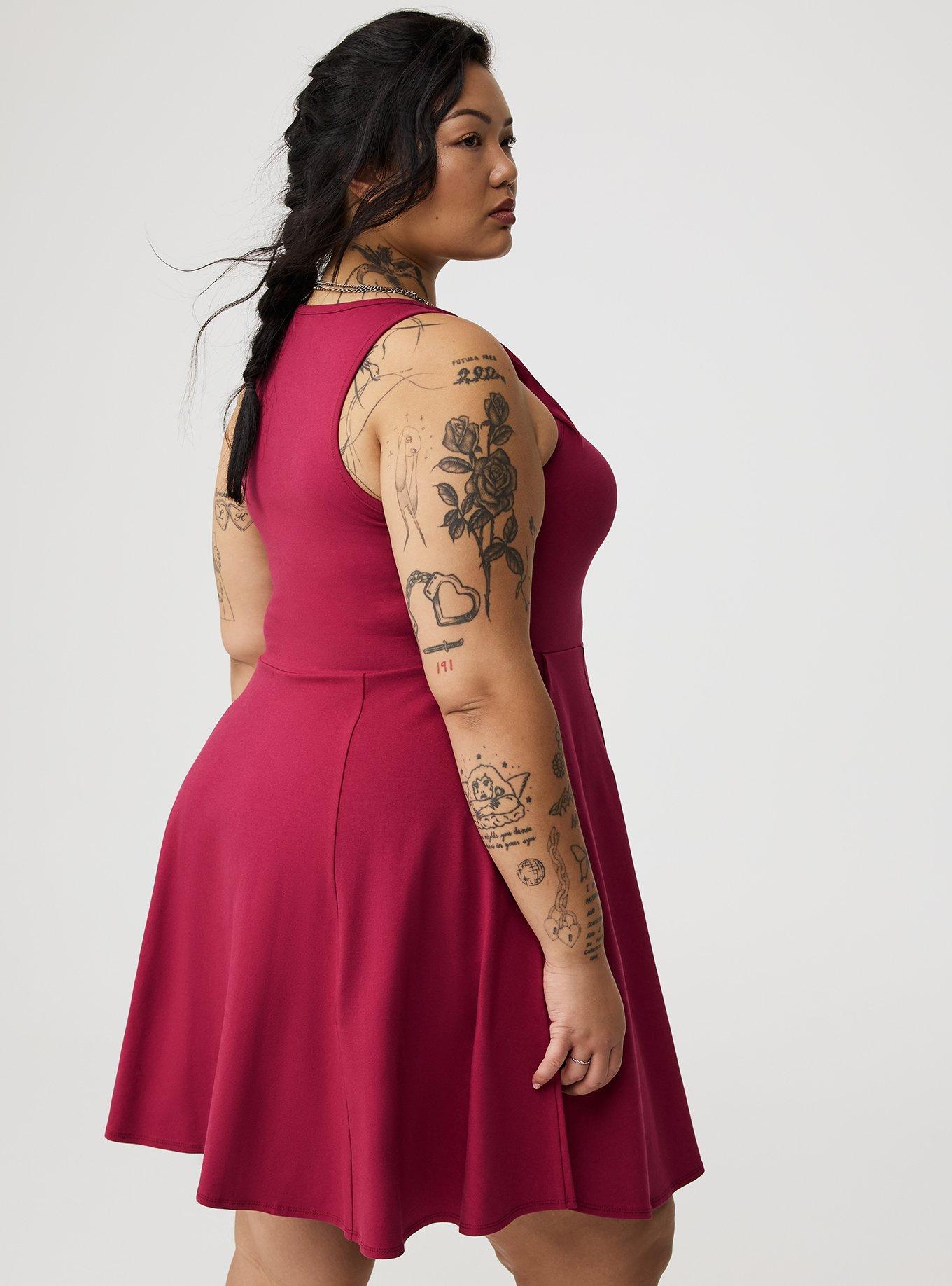 Mini Foxy Skater Dress