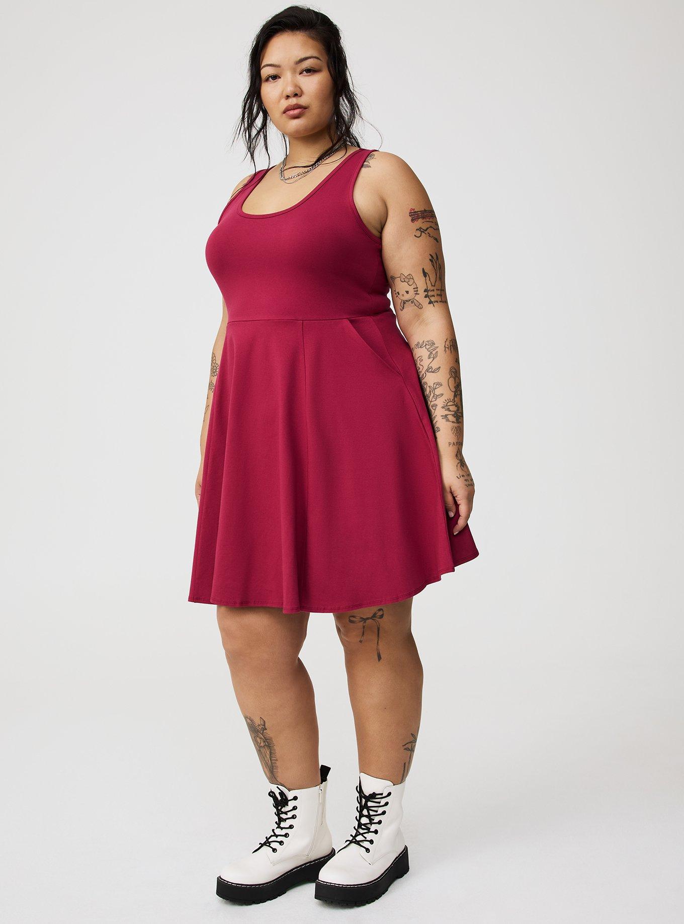Mini Foxy Skater Dress