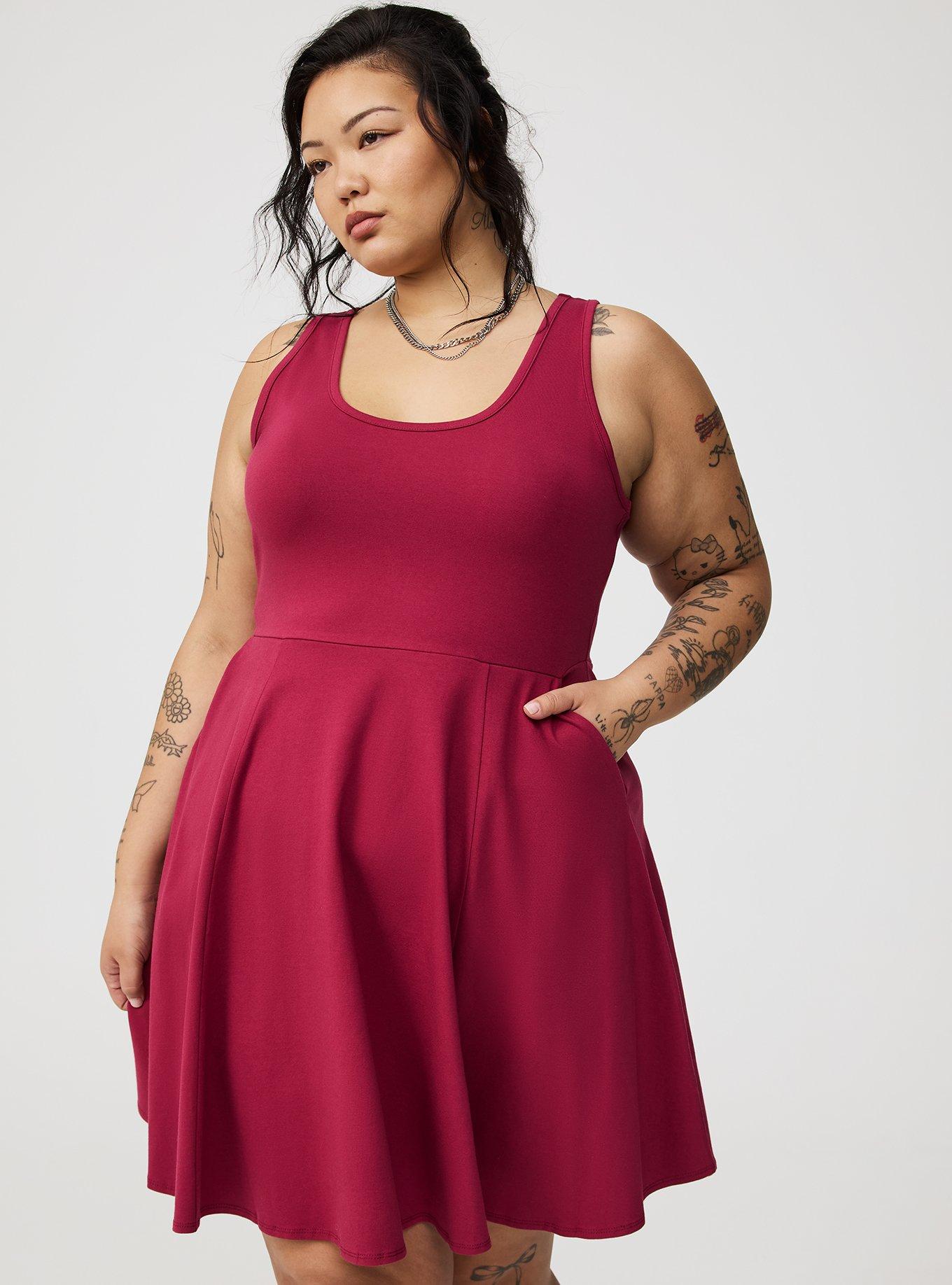 Mini Foxy Skater Dress