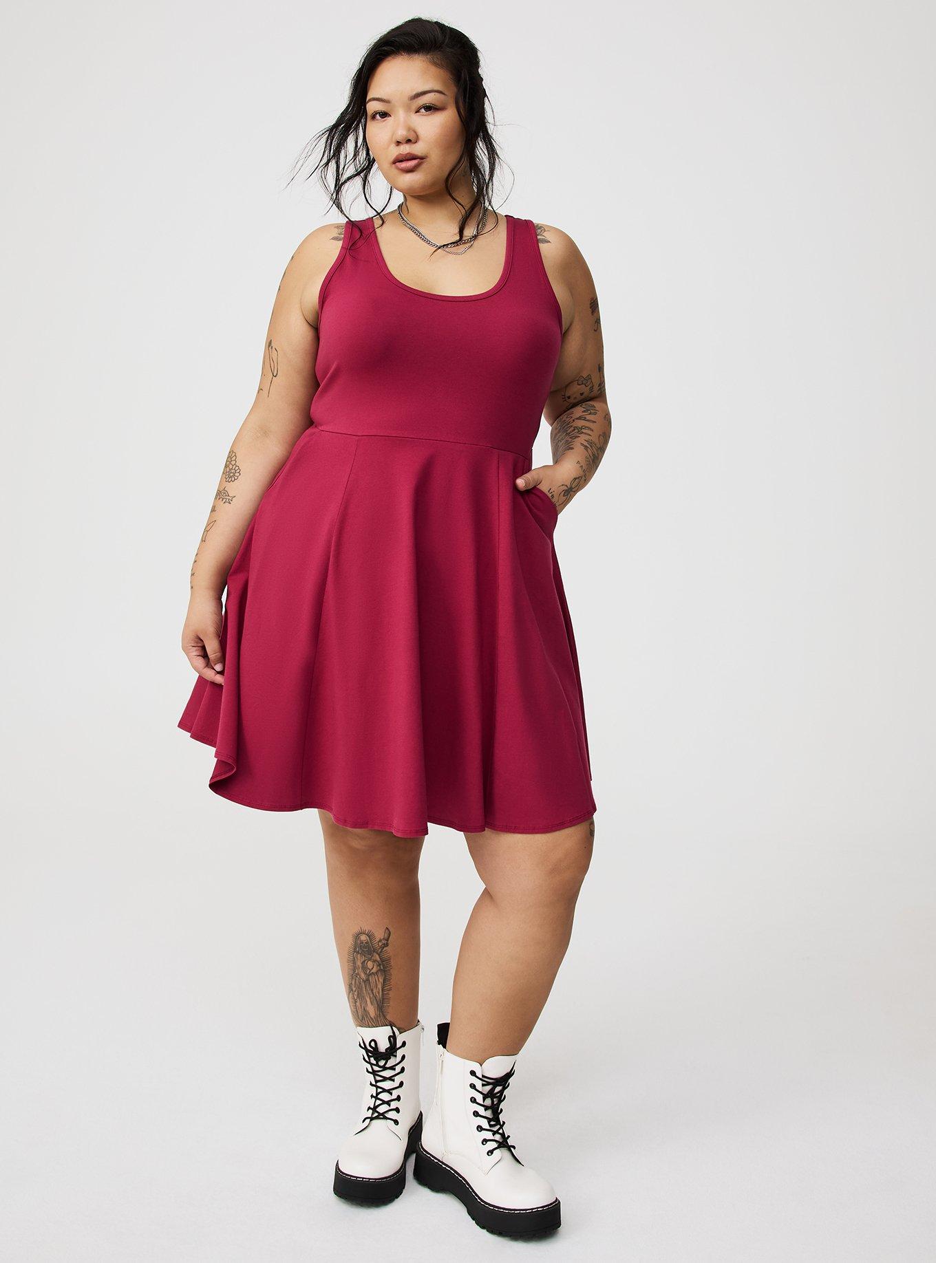Mini Foxy Skater Dress