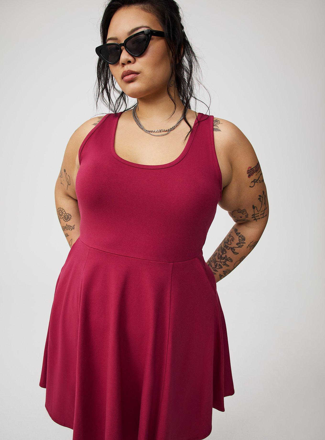 Mini Foxy Skater Dress