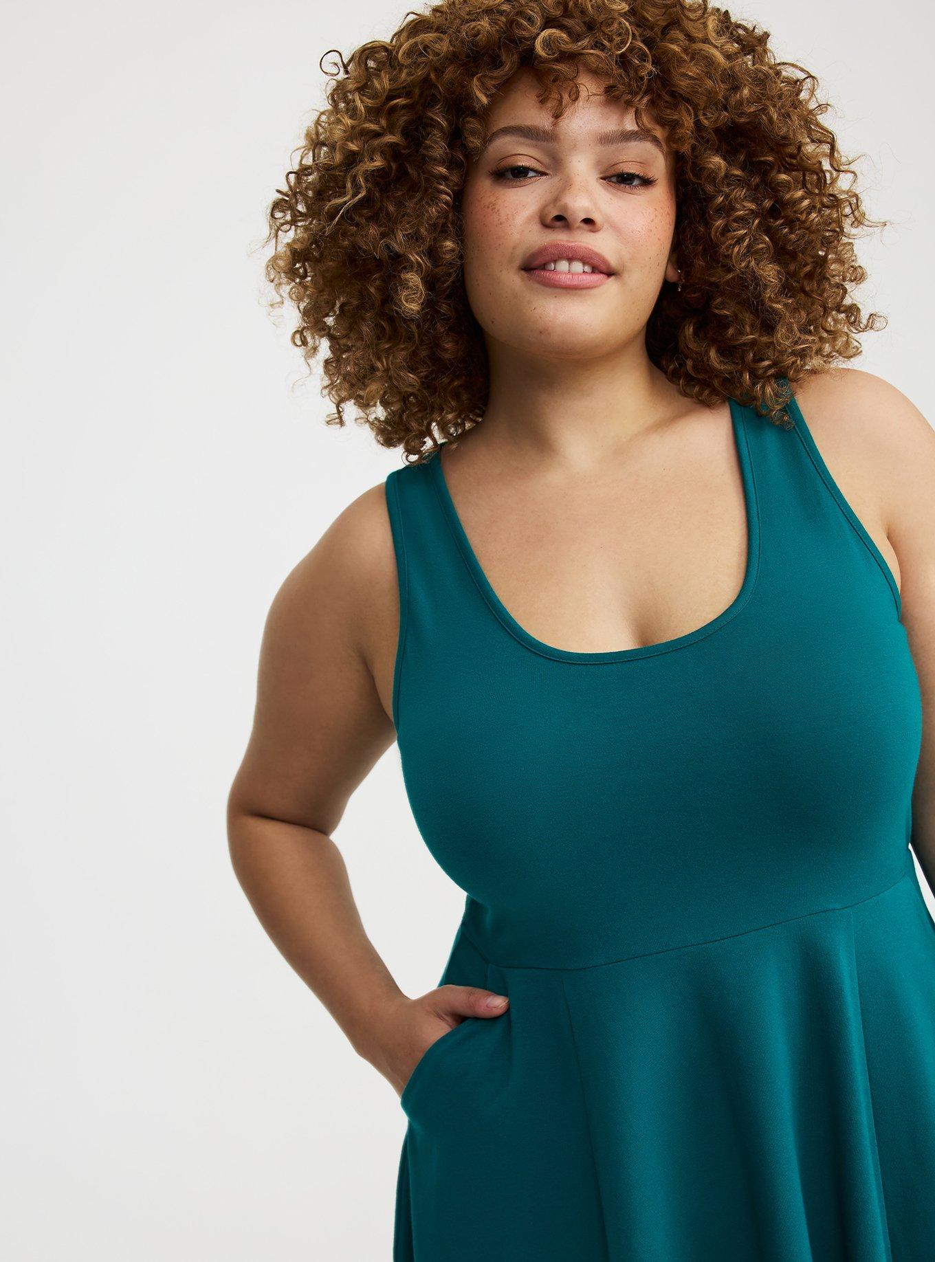 Plus Size - Mini Foxy Skater Dress - Torrid