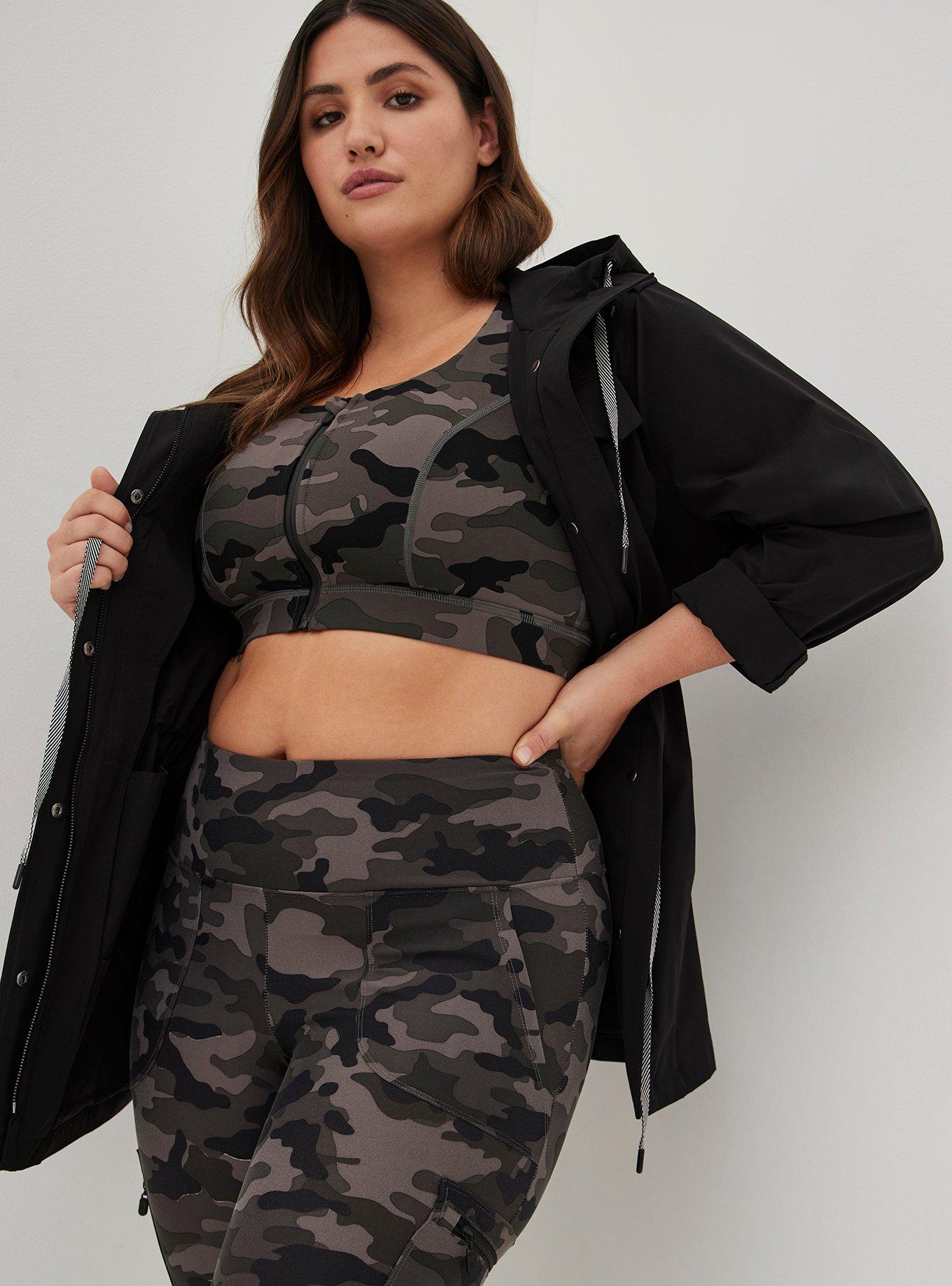 Cargo Power Leggings - Camo and Black