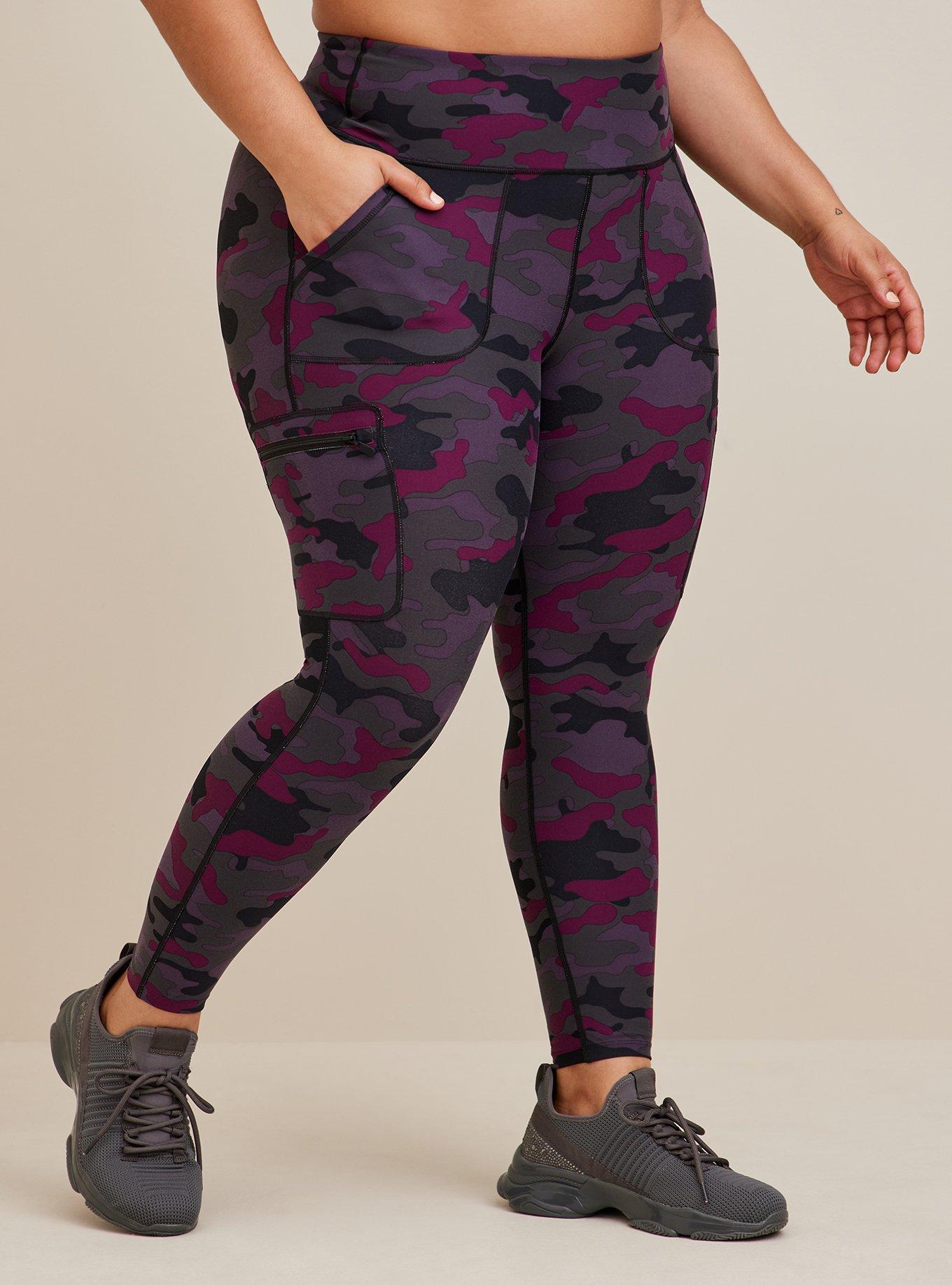 Plus Size - Happy Camper Performance Core Full Length Active