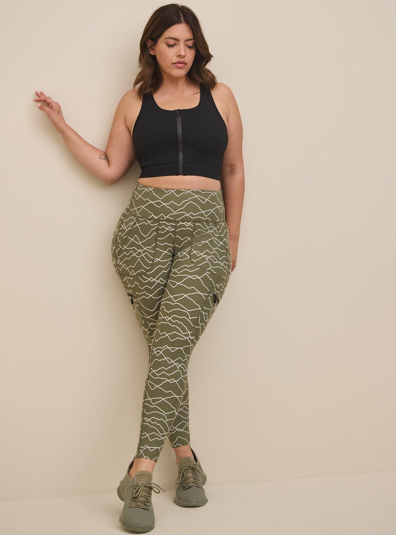 Plus Size - Happy Camper Performance Core Full Length Active