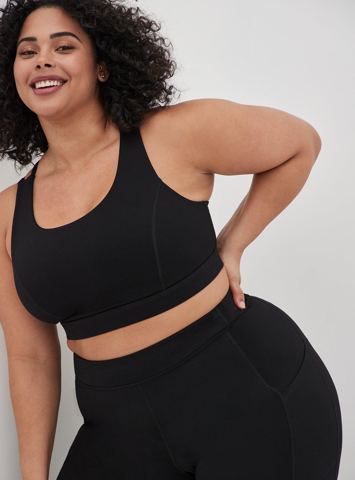 Plus Size - Bombshell Full Length Legging - Performance Core Black