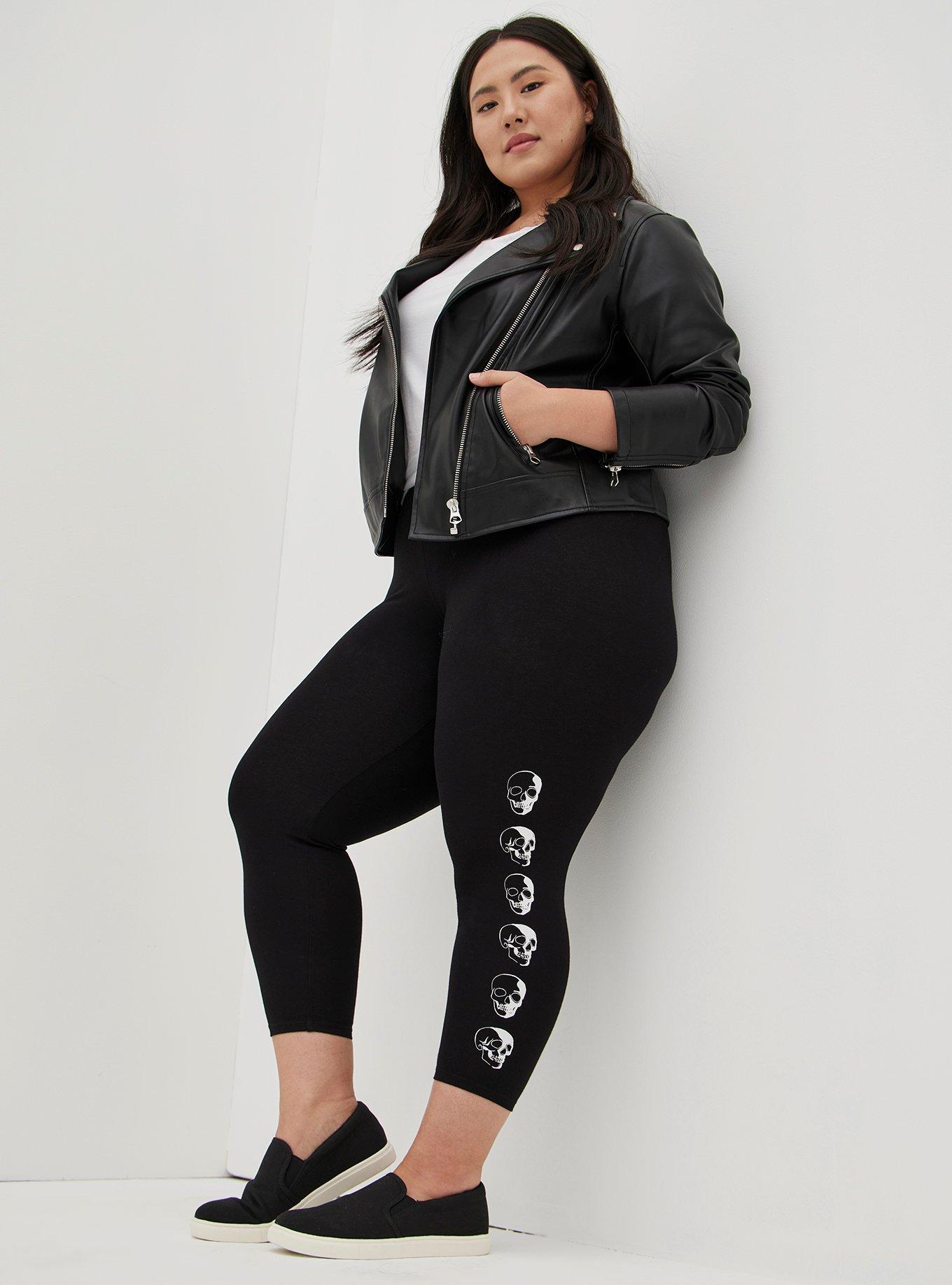 Torrid shop skull leggings