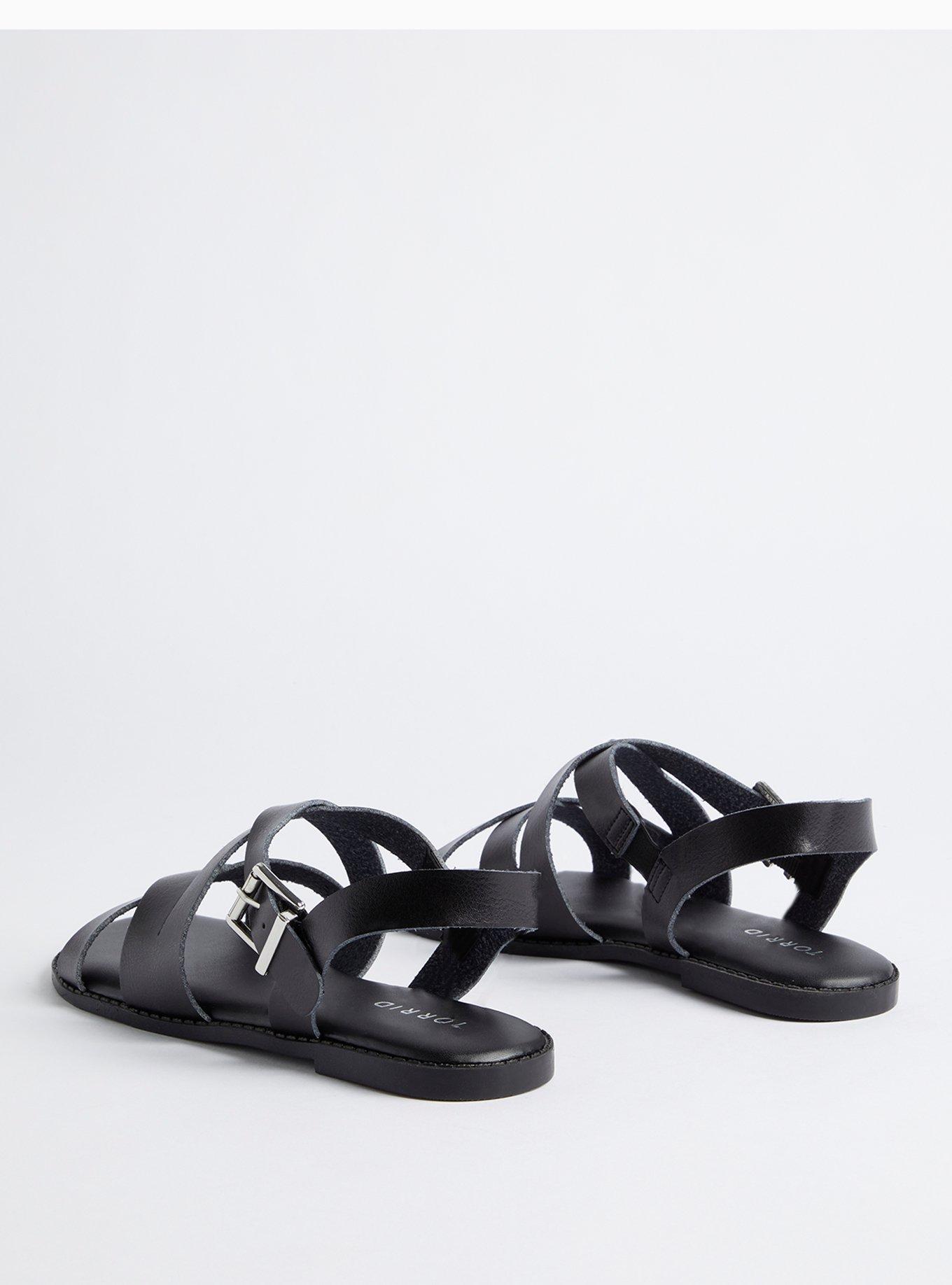 Criss cross hot sale gladiator sandals