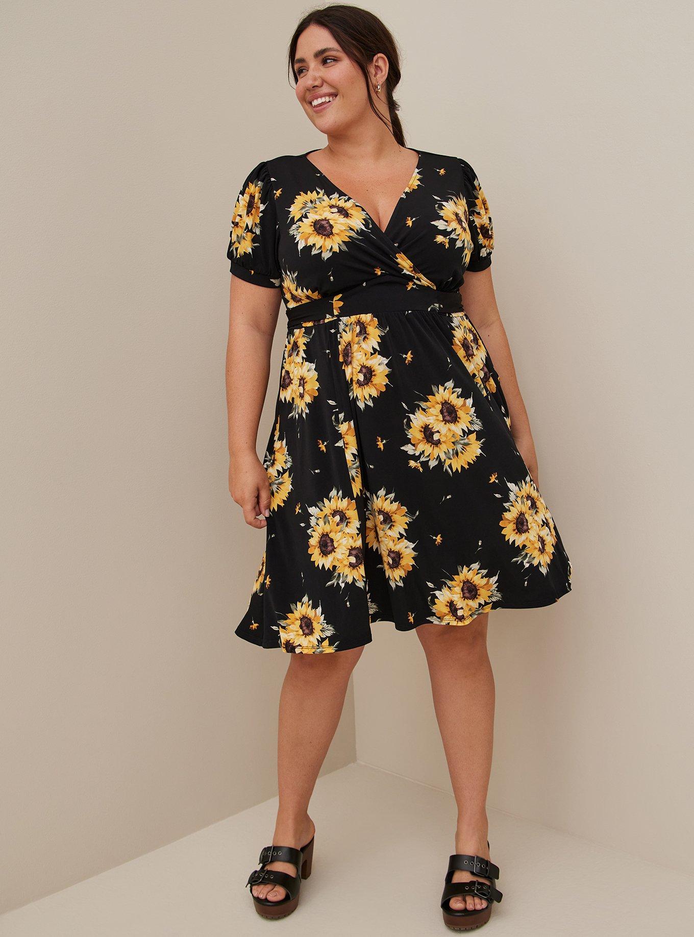 WOMENS PLUS SIZE 14 (0) TORRID, Lightweight Floral Dress Top EUC B34 –  Faith and Love Thrift