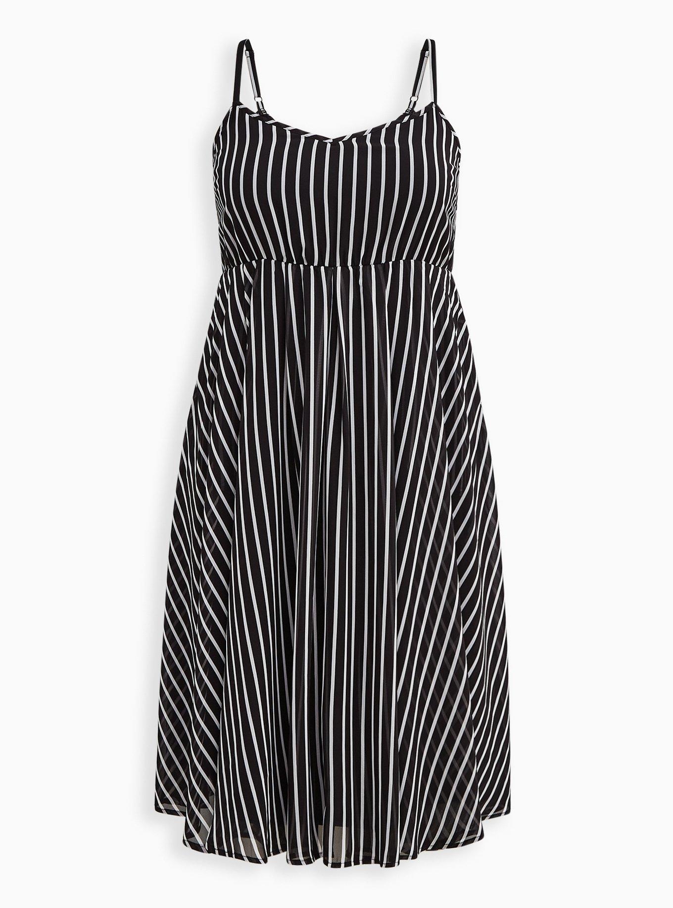 Midi Chiffon Pleated Dress