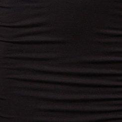 Mini Super Soft Elbow Sleeve Bodycon Dress, DEEP BLACK, swatch
