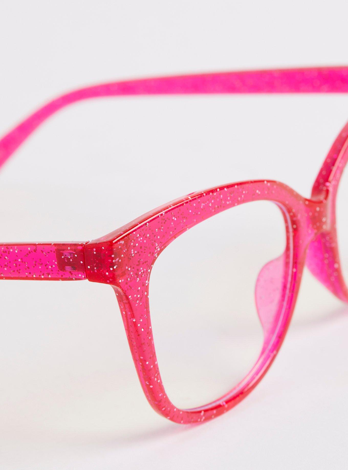 Neon shop pink glasses