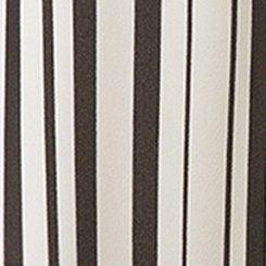 Plus Size Madison Georgette Button-Up Sleeveless Shirt, YELLER STRIPES DEW, swatch