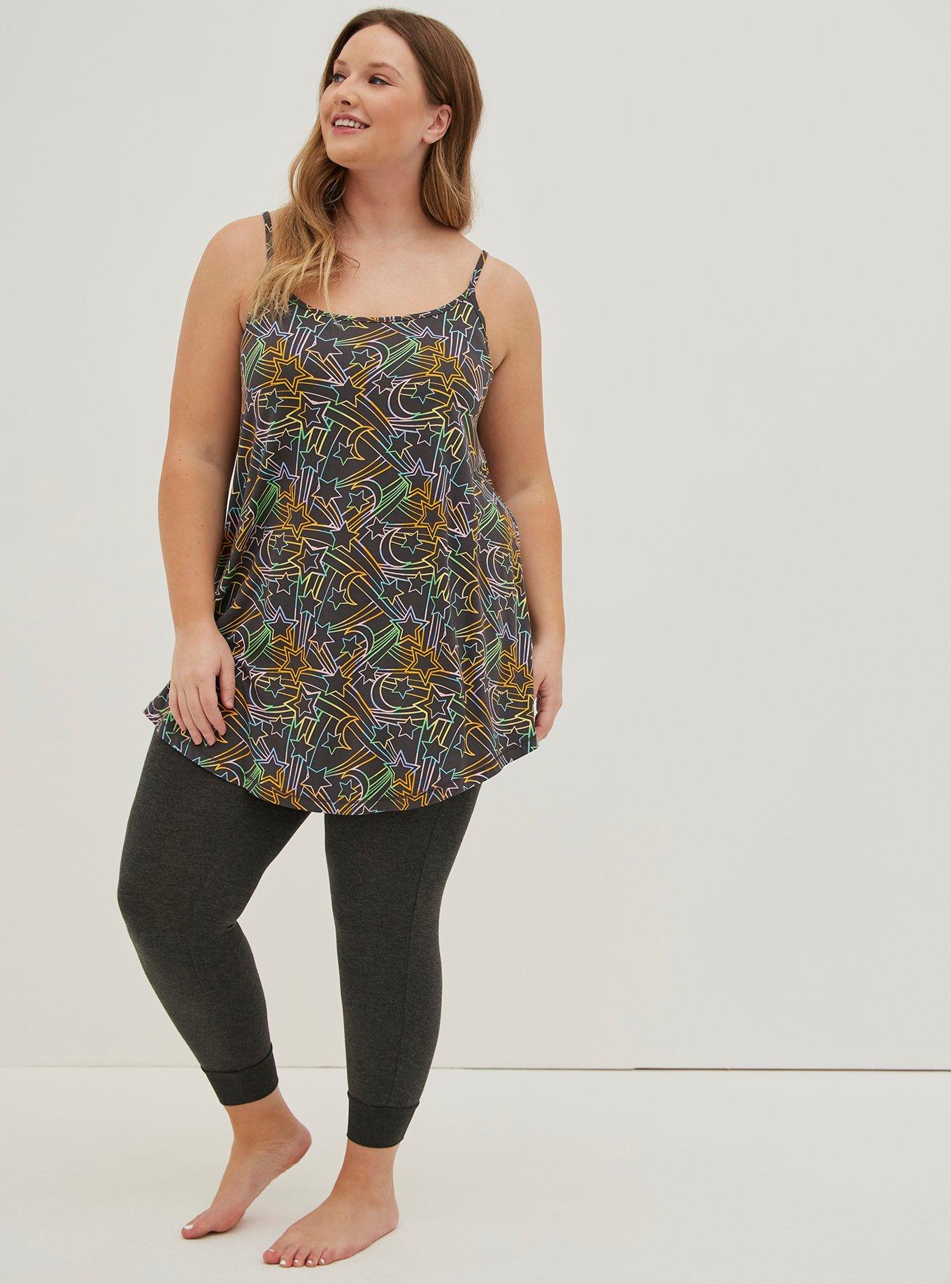 Super Soft Sleep Cami Mini Dress, MULTI, alternate