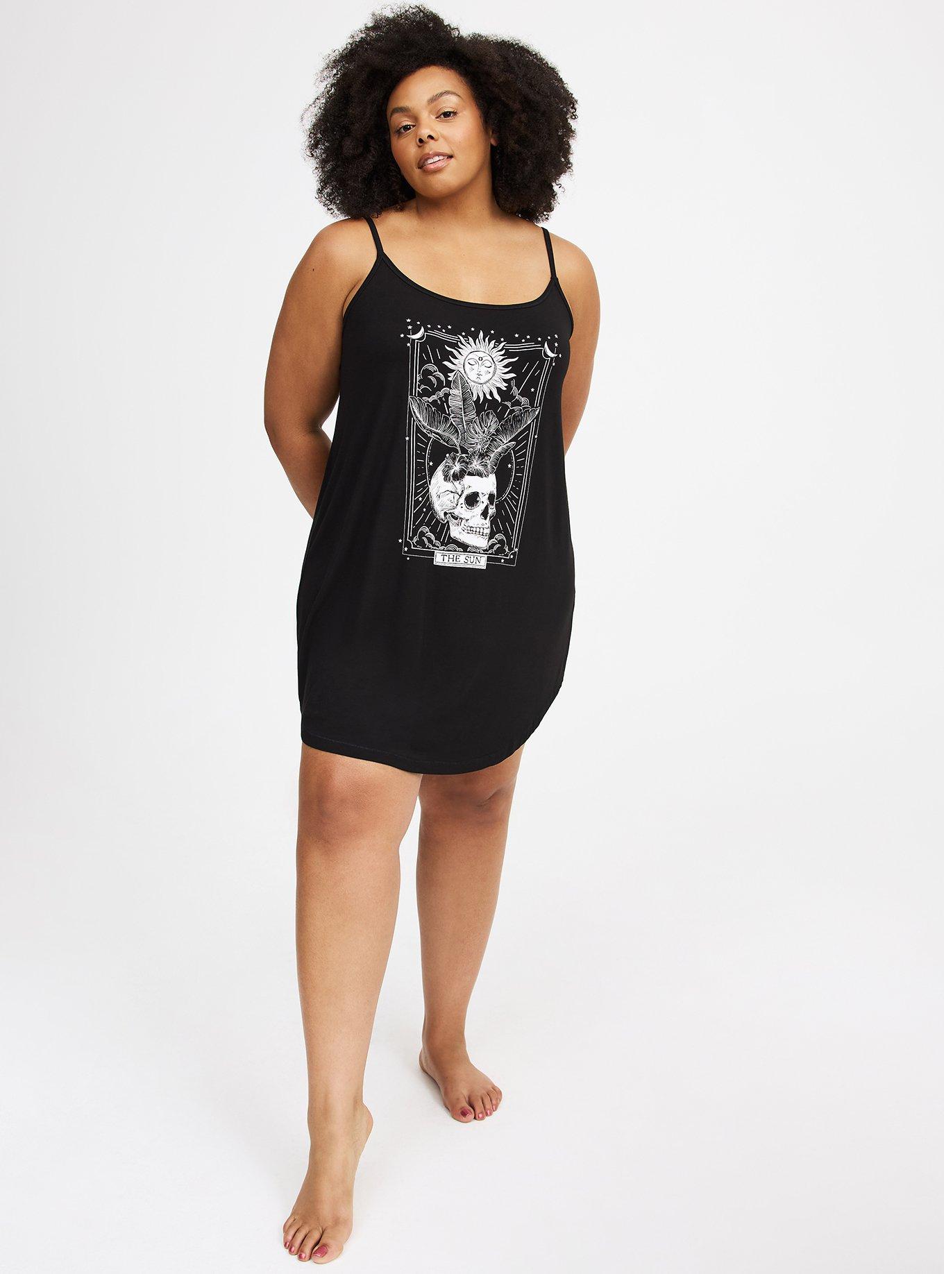 Super Soft Slub Mini Sleep Dress