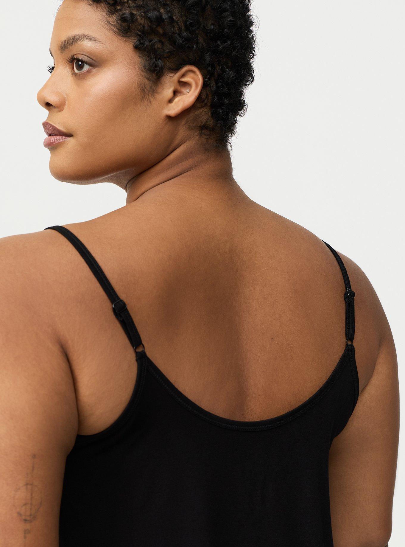 Super Soft Sleep Cami Mini Dress, FRESH SARCASM BERRIES BLACK, alternate