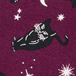 Super Soft Sleep Cami Mini Dress, SABRINA CATS PURPLE, swatch