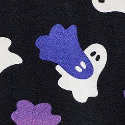 Super Soft Sleep Cami Mini Dress, OVERLAP GHOSTS DEEP BLACK, swatch