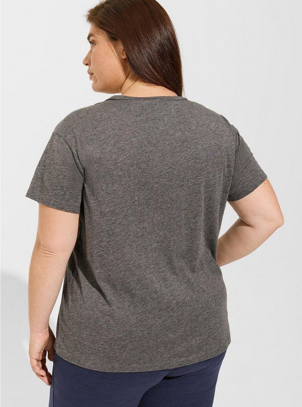 Plus Size - Happy Camper Performance Cotton Short Sleeve Active Tee ...