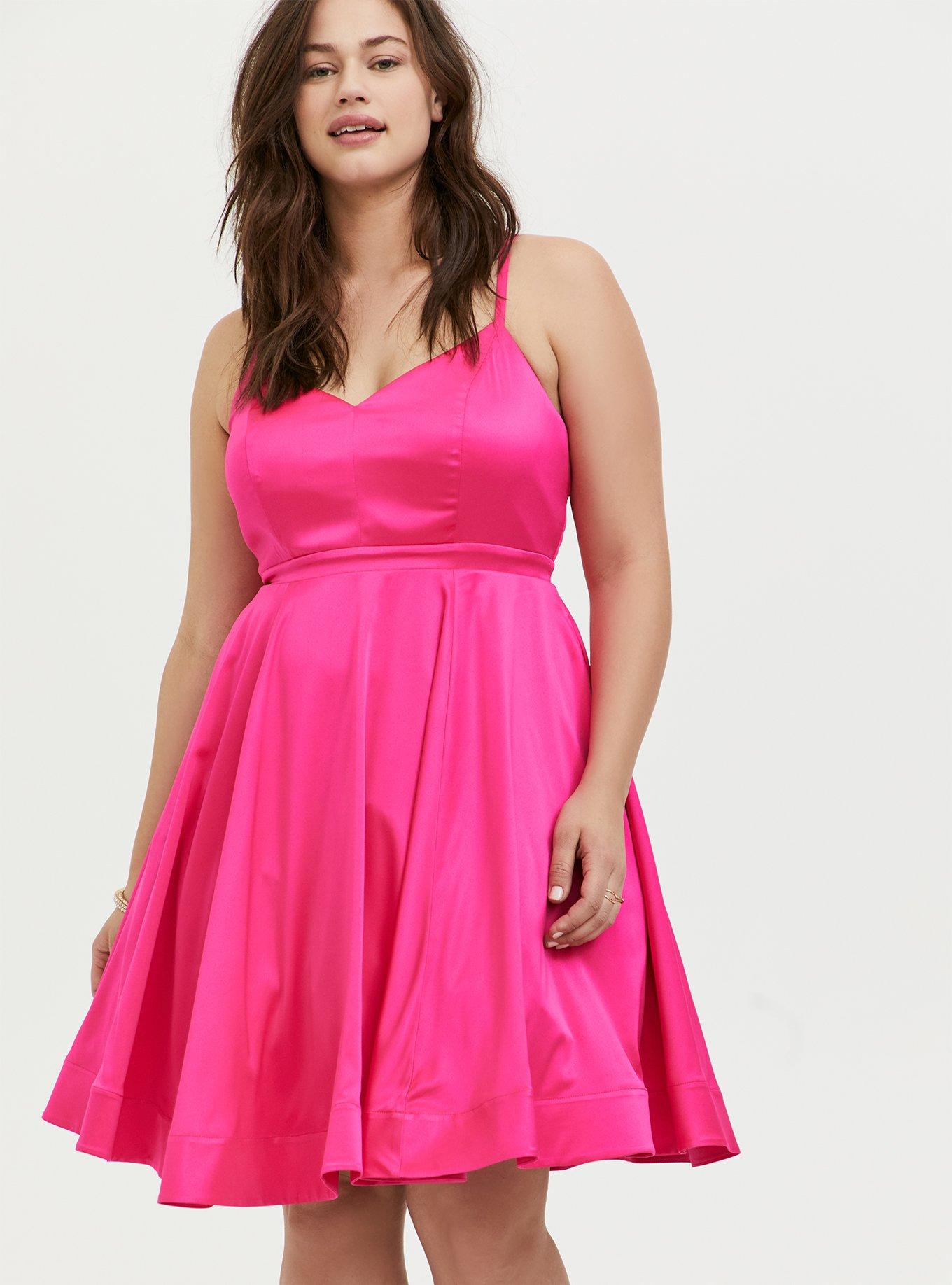 Torrid pink sales dress