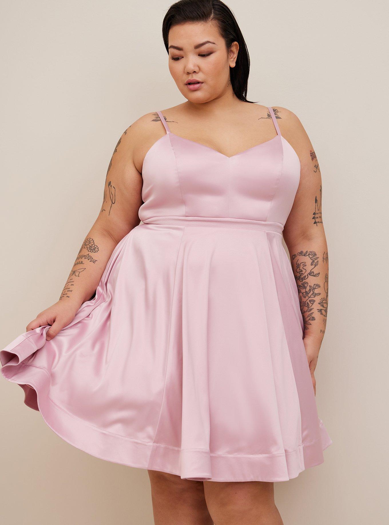 Torrid shop blush dress