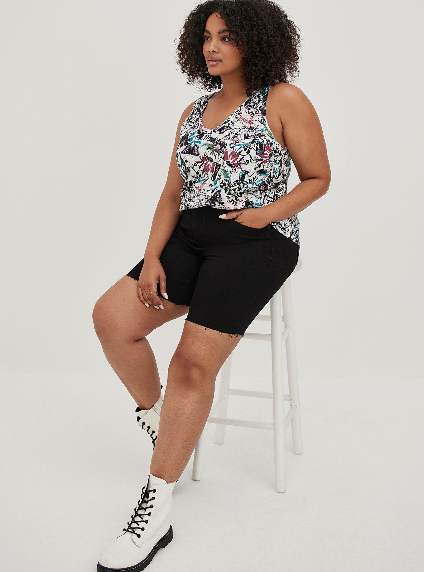 Plus Size - Pocket Heritage Slub V-Neck Tank - Torrid