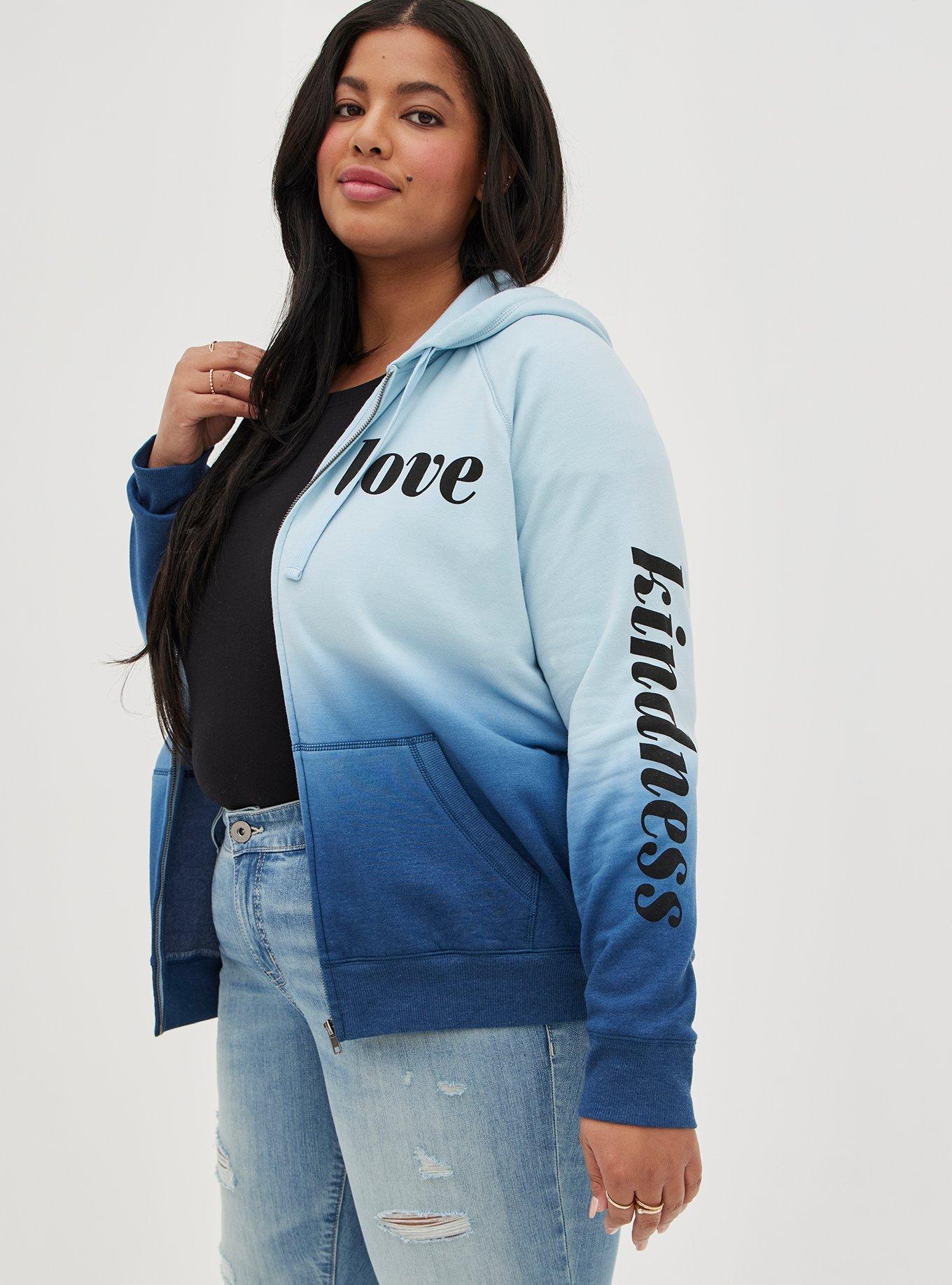 Torrid zip up hoodie hot sale