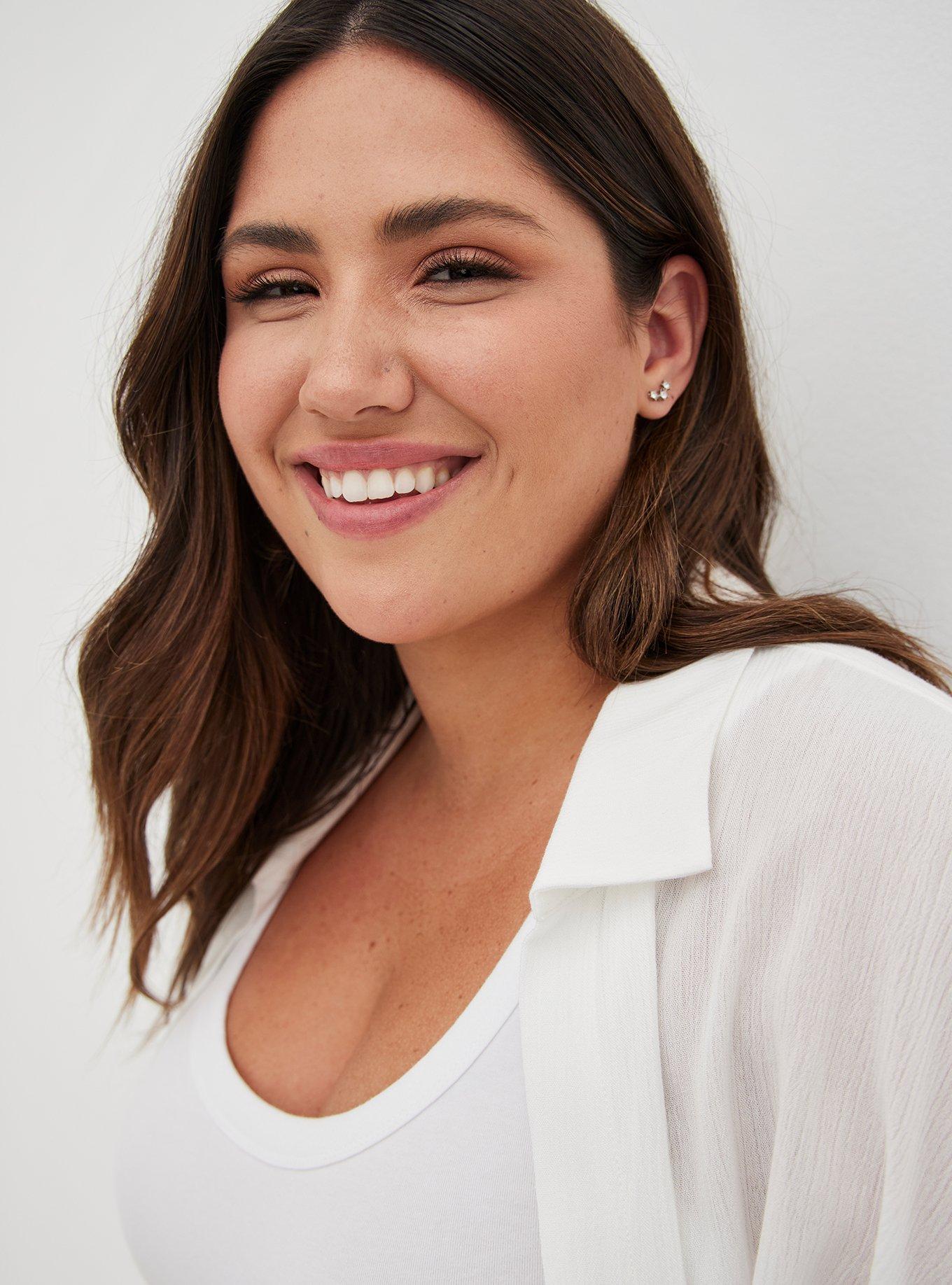 Shirt Kimono - Crinkle Gauze White, WHITE, alternate