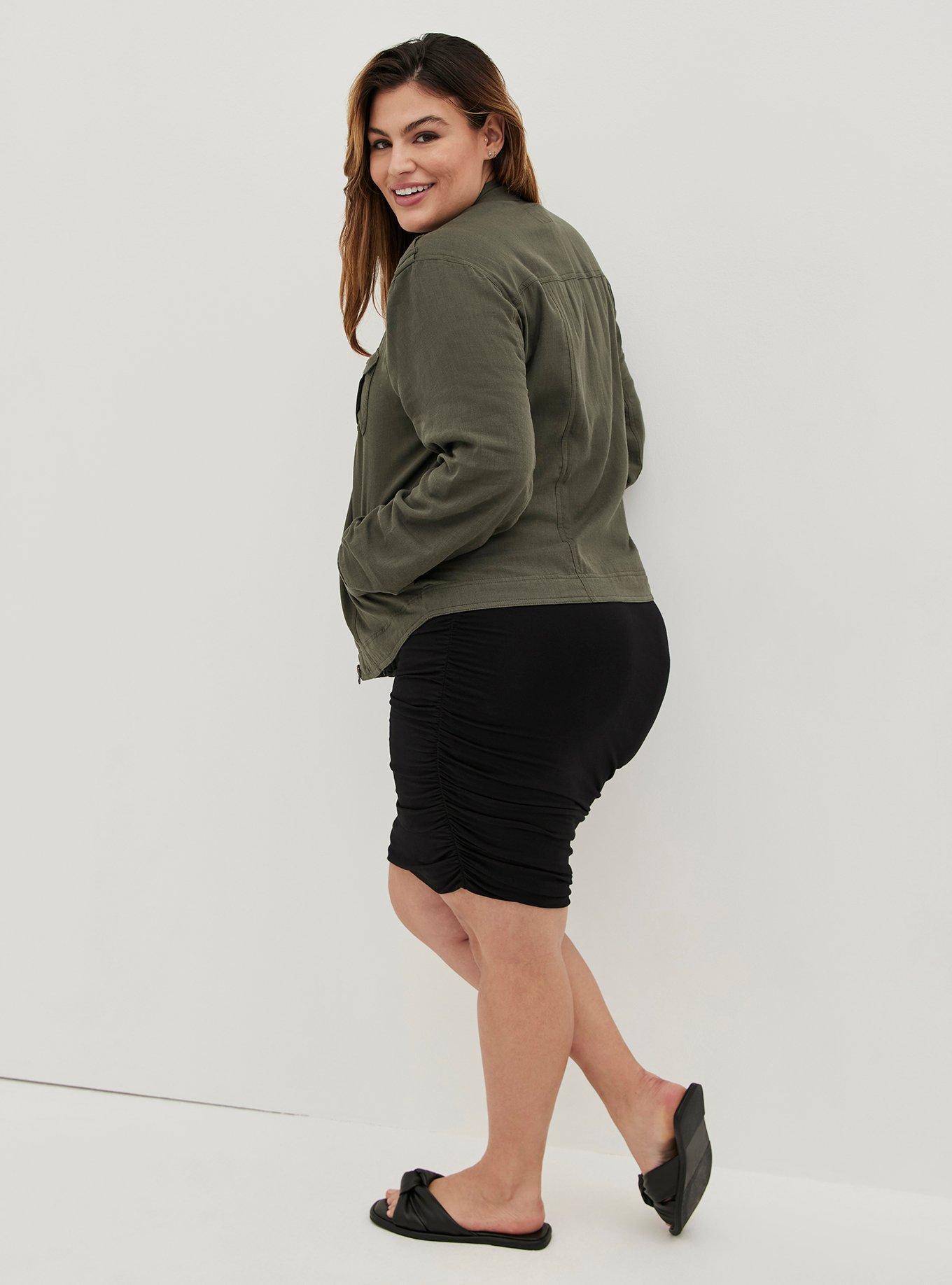 Torrid green jacket hotsell