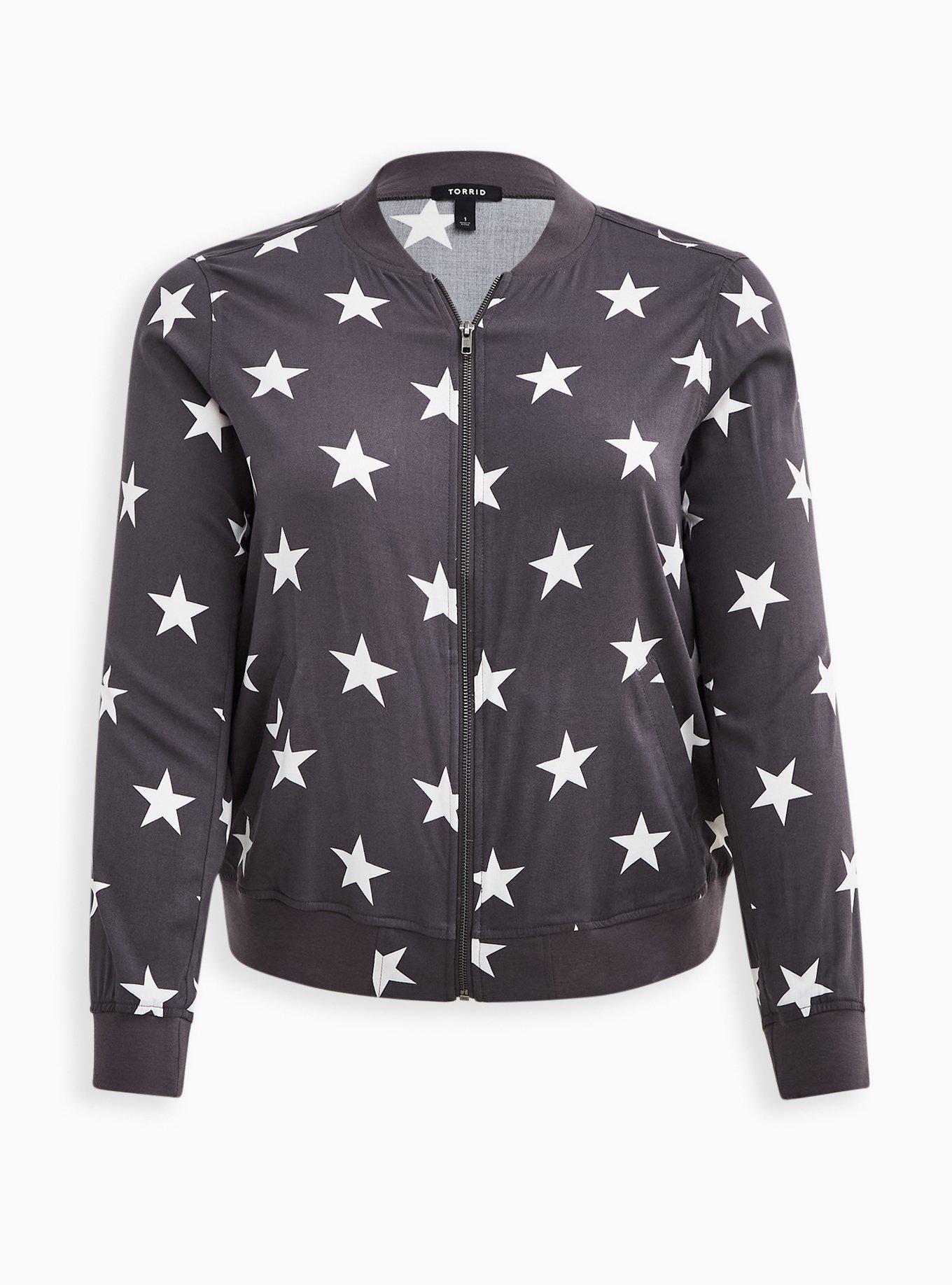 Challis Bomber, BLACK STAR, hi-res