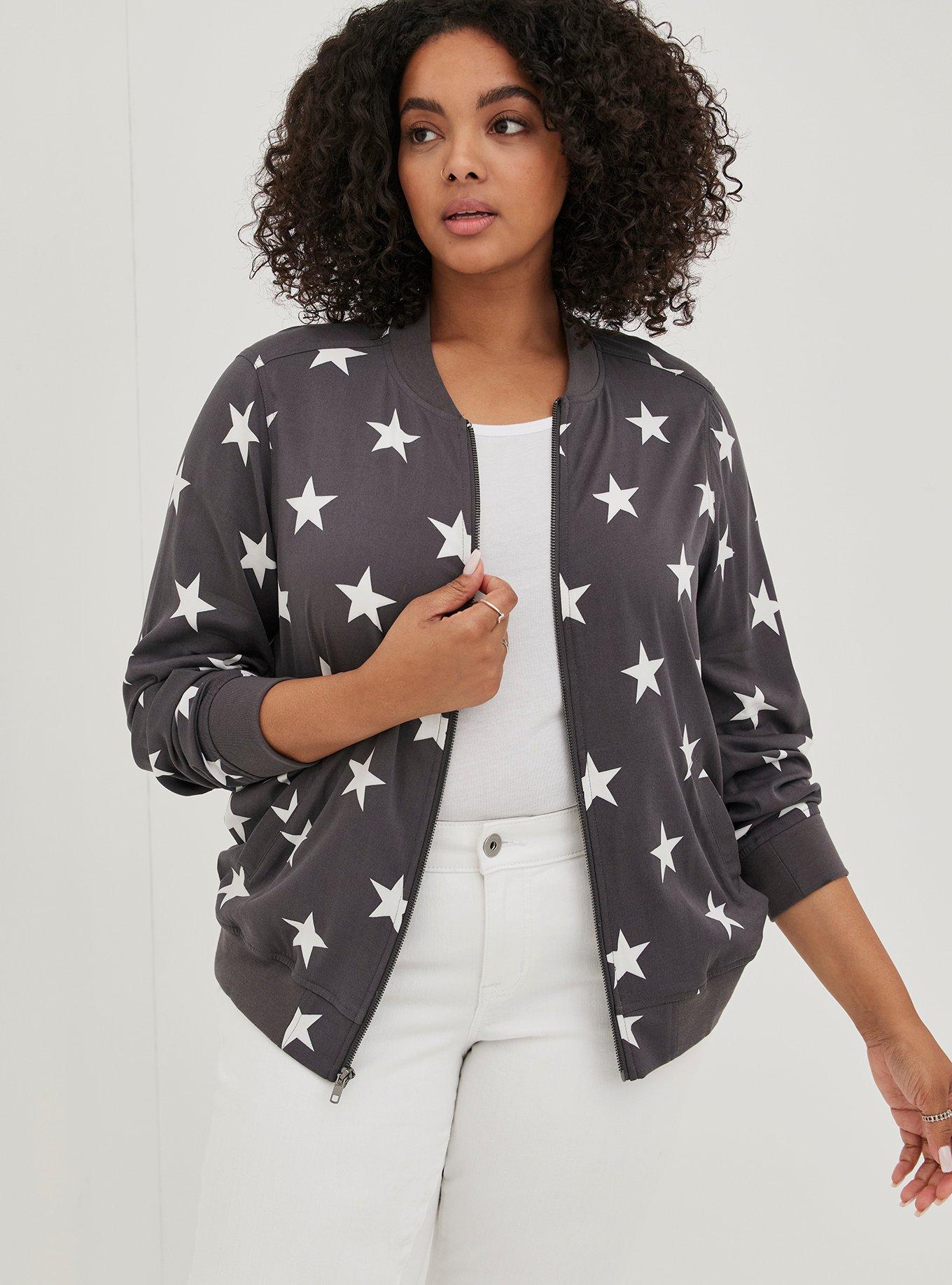 Challis Bomber, BLACK STAR, hi-res