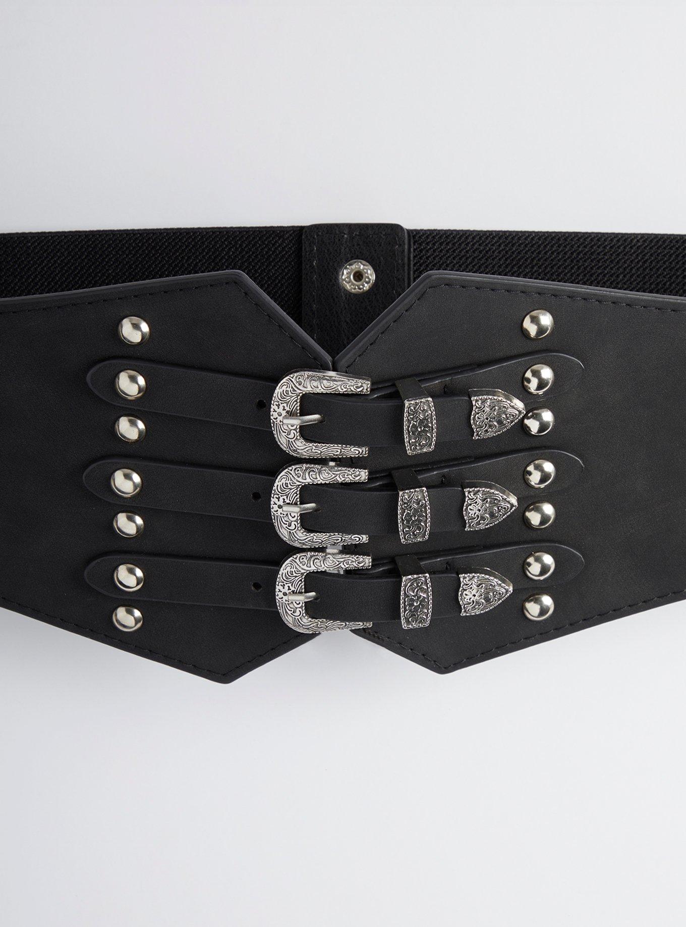 Plus Size - Studded Waist Belt - Torrid