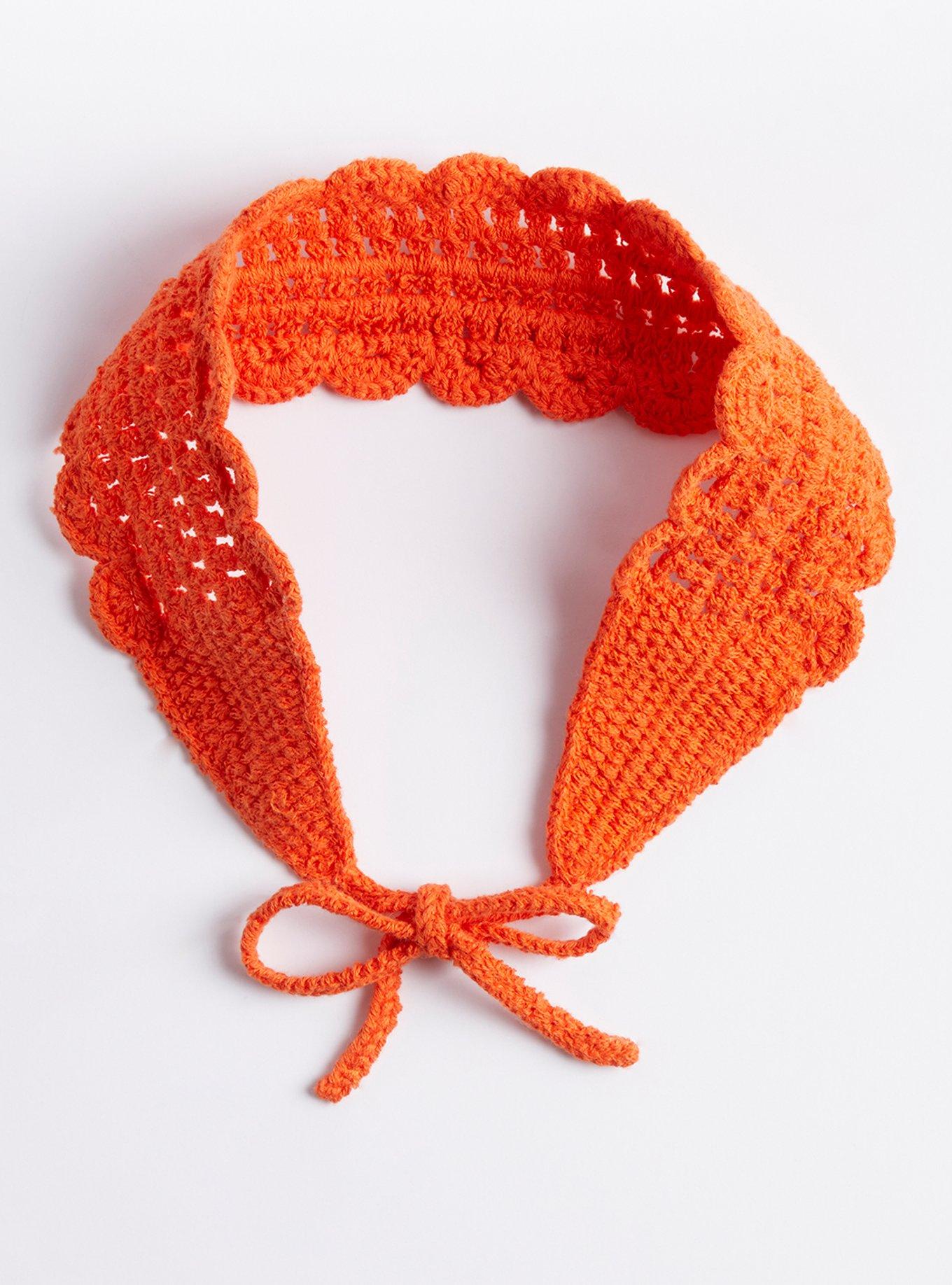 Plus Size Crochet Headband Orange Torrid