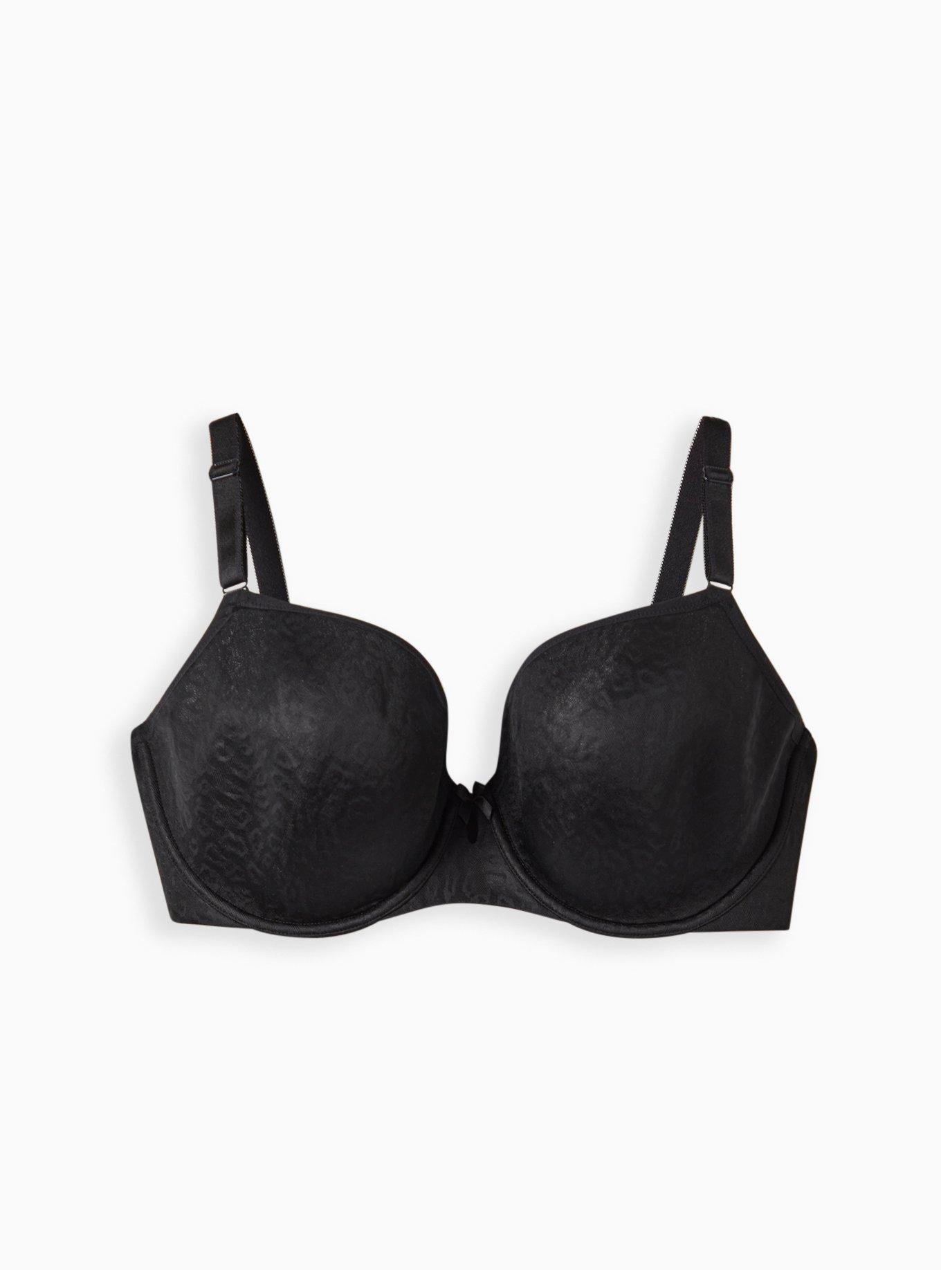 Auden BLACK Icon Full Coverage Underwire T-Shirt Bra, US 32D, UK