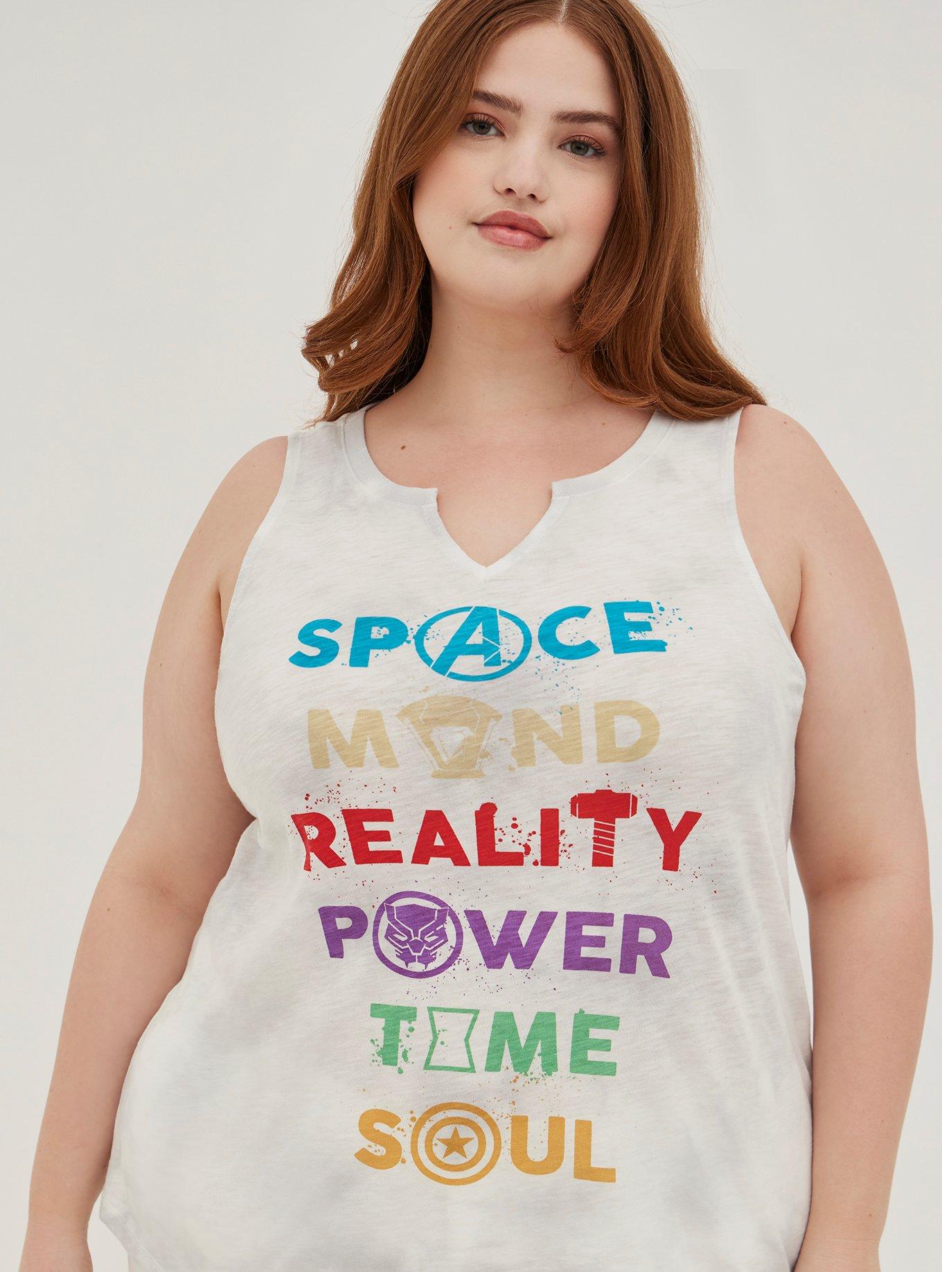 Marvel Avengers Tank - Infinity Stones Tie-Dye, TIE DYE WHITE, alternate