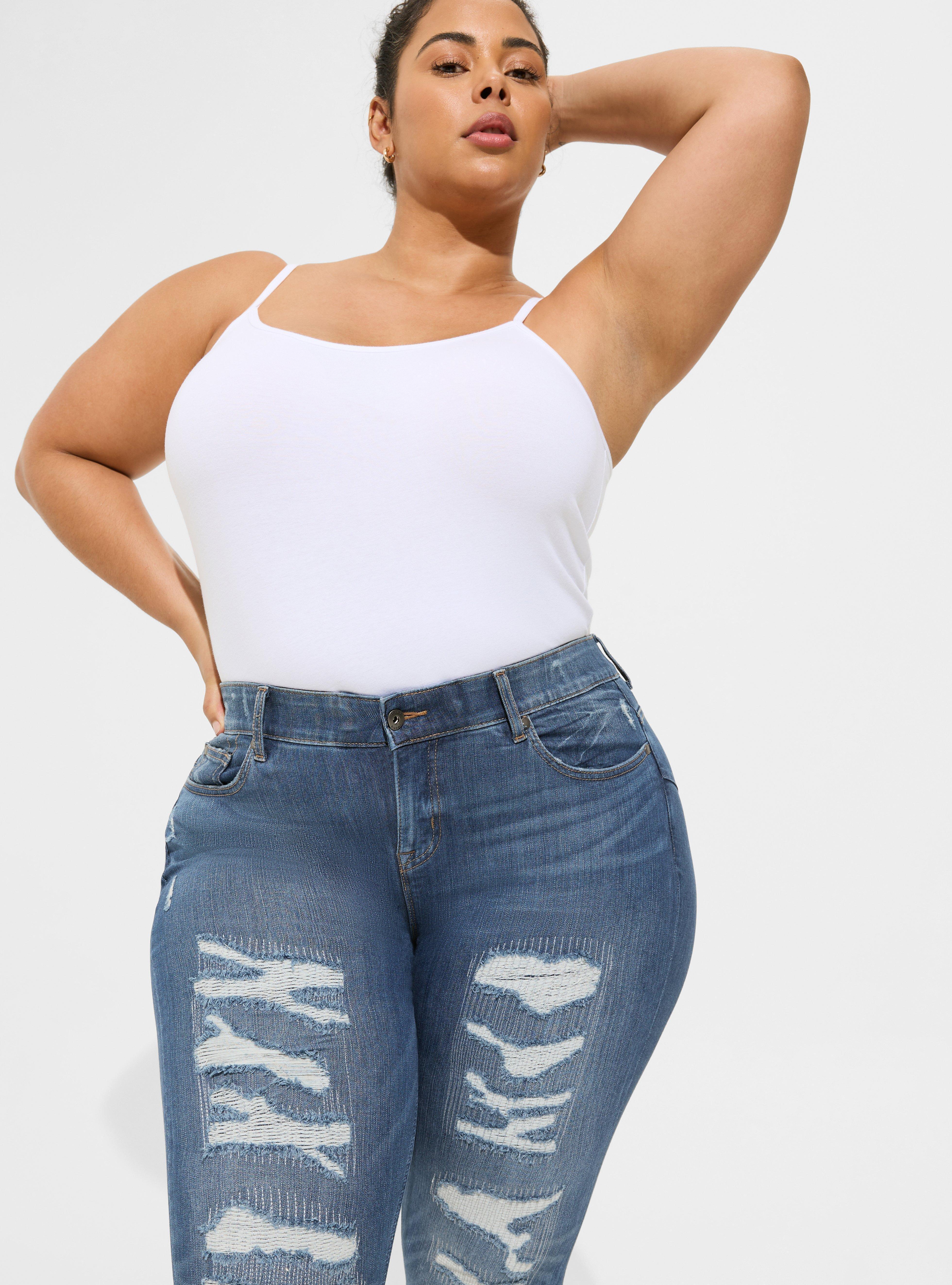 Plus Size - Bombshell Skinny Premium Stretch High-Rise Jean - Torrid