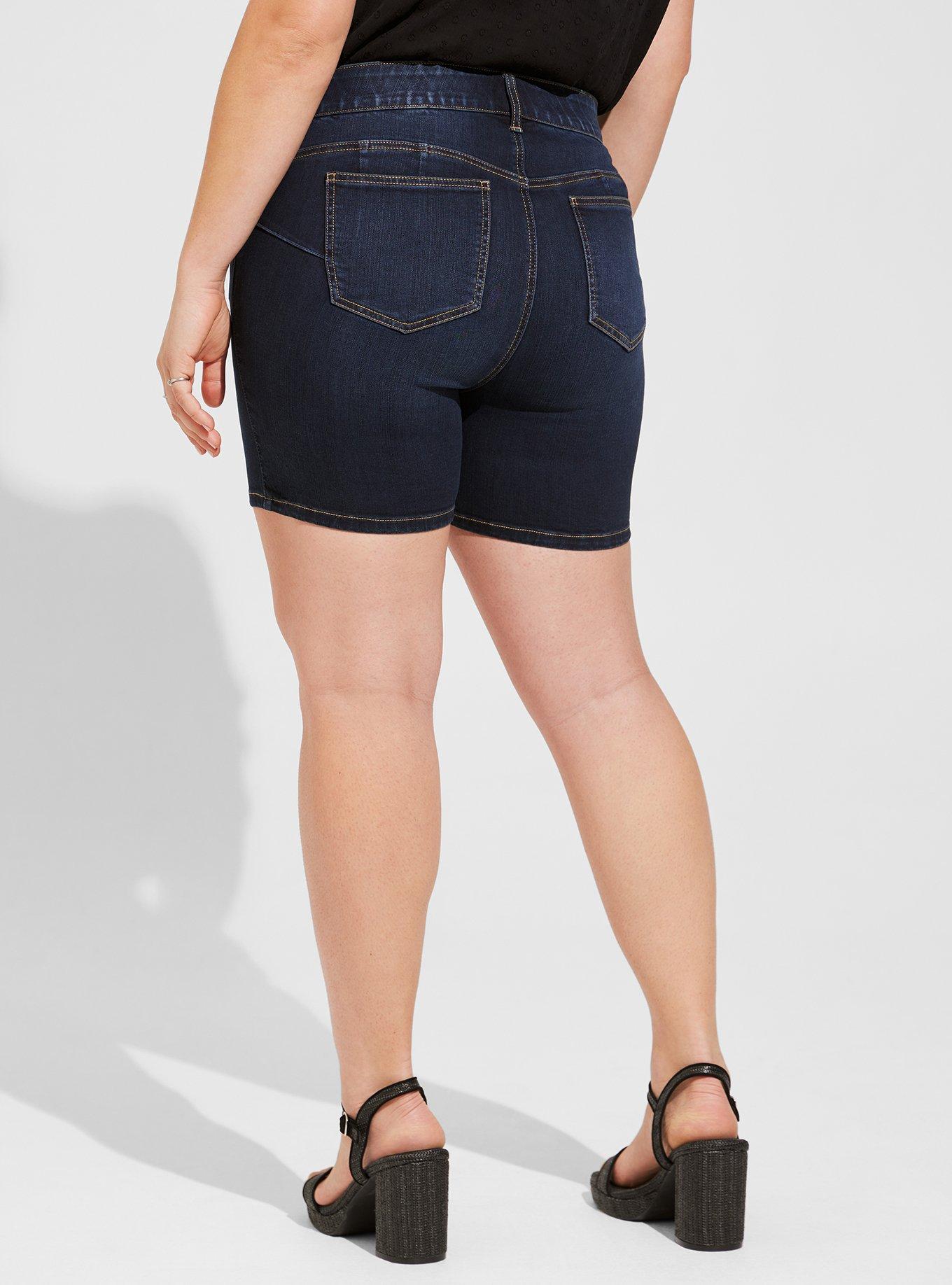 Plus Size - 5 Inch Bombshell Premium Stretch High-Rise Short