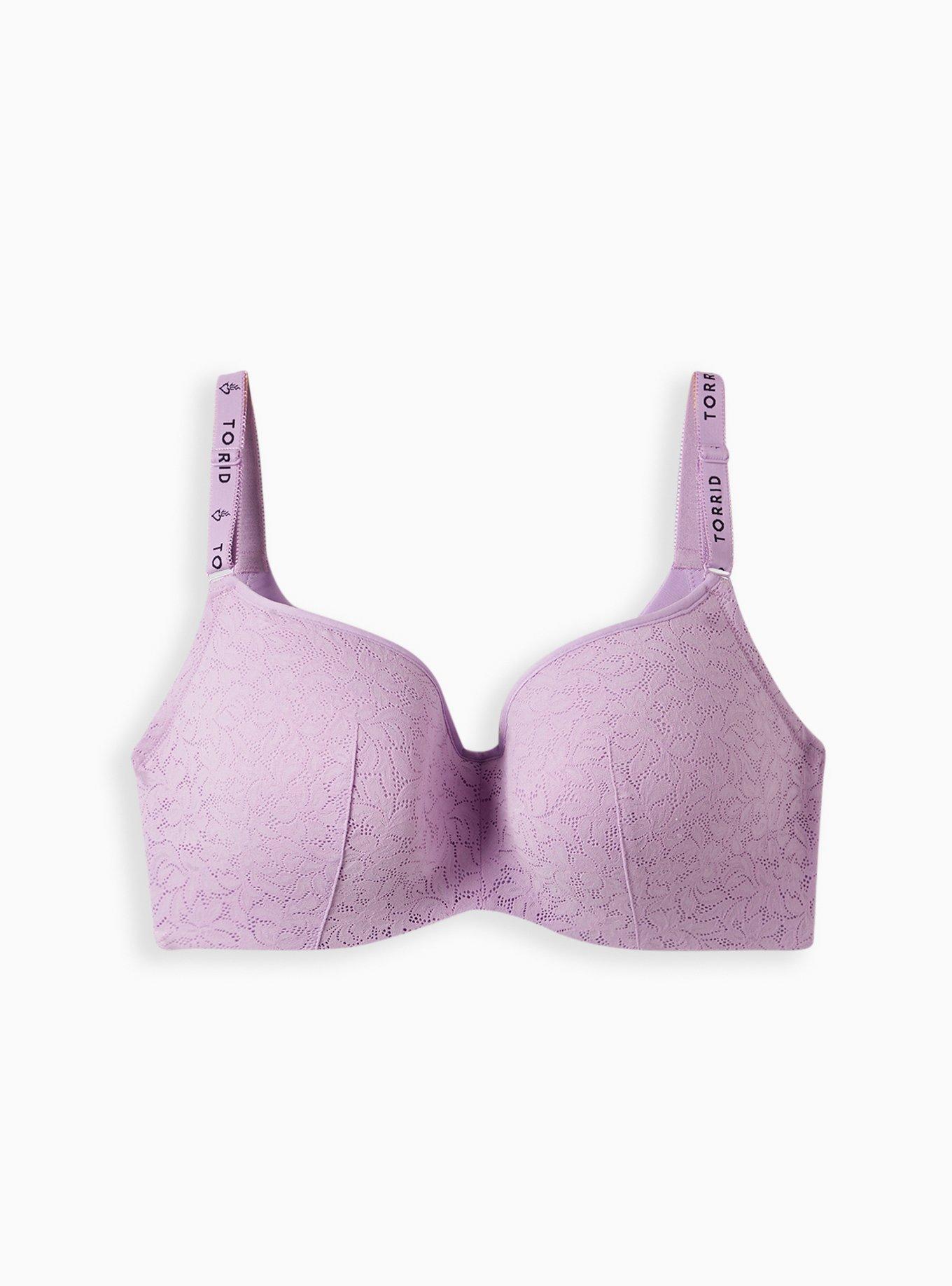 Plus Size - Lightly Lined Full Coverage Balconette Bra