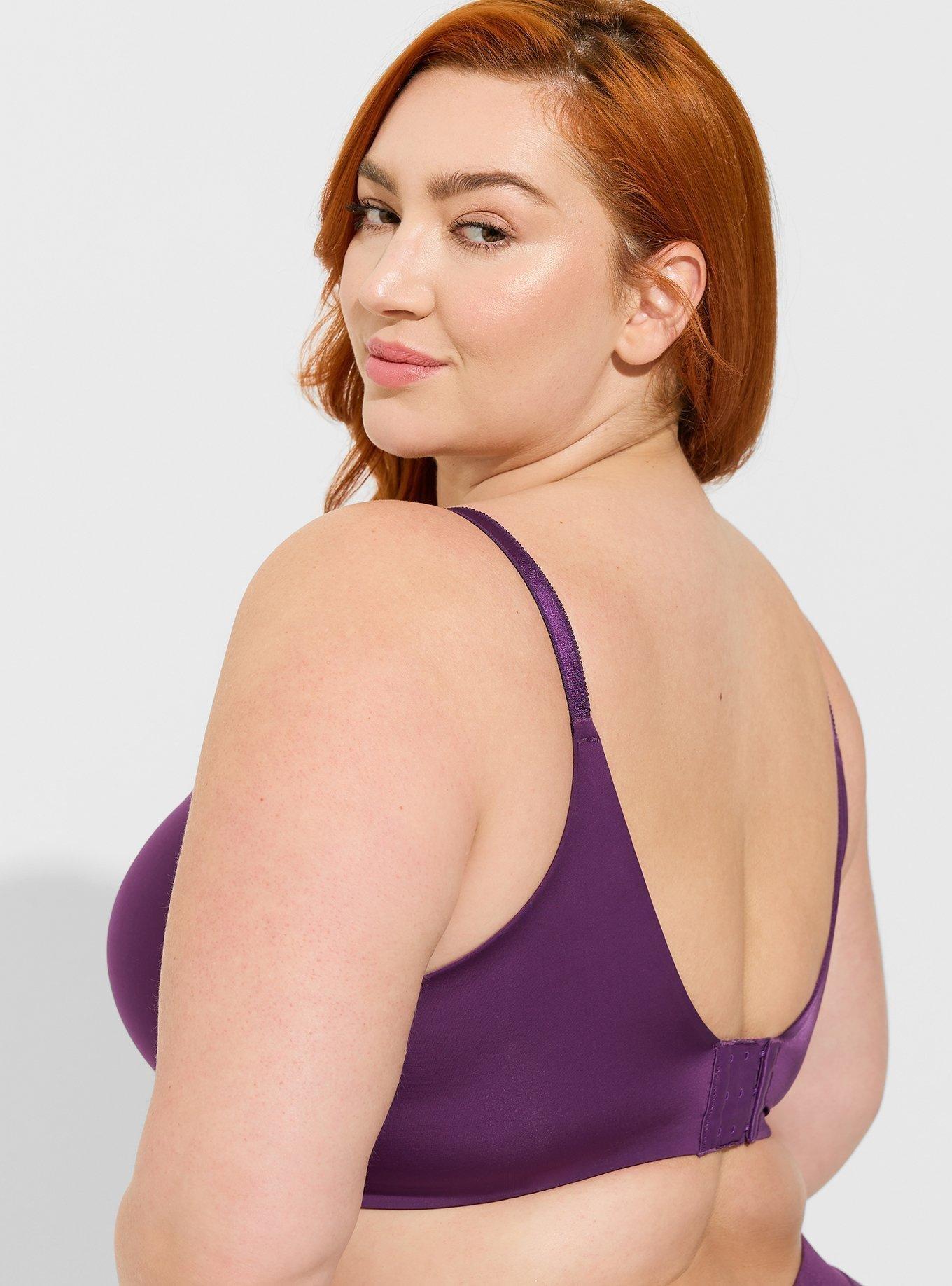 Dream Wire-Free Push-Up Bra, GRAPE ROYALE, alternate