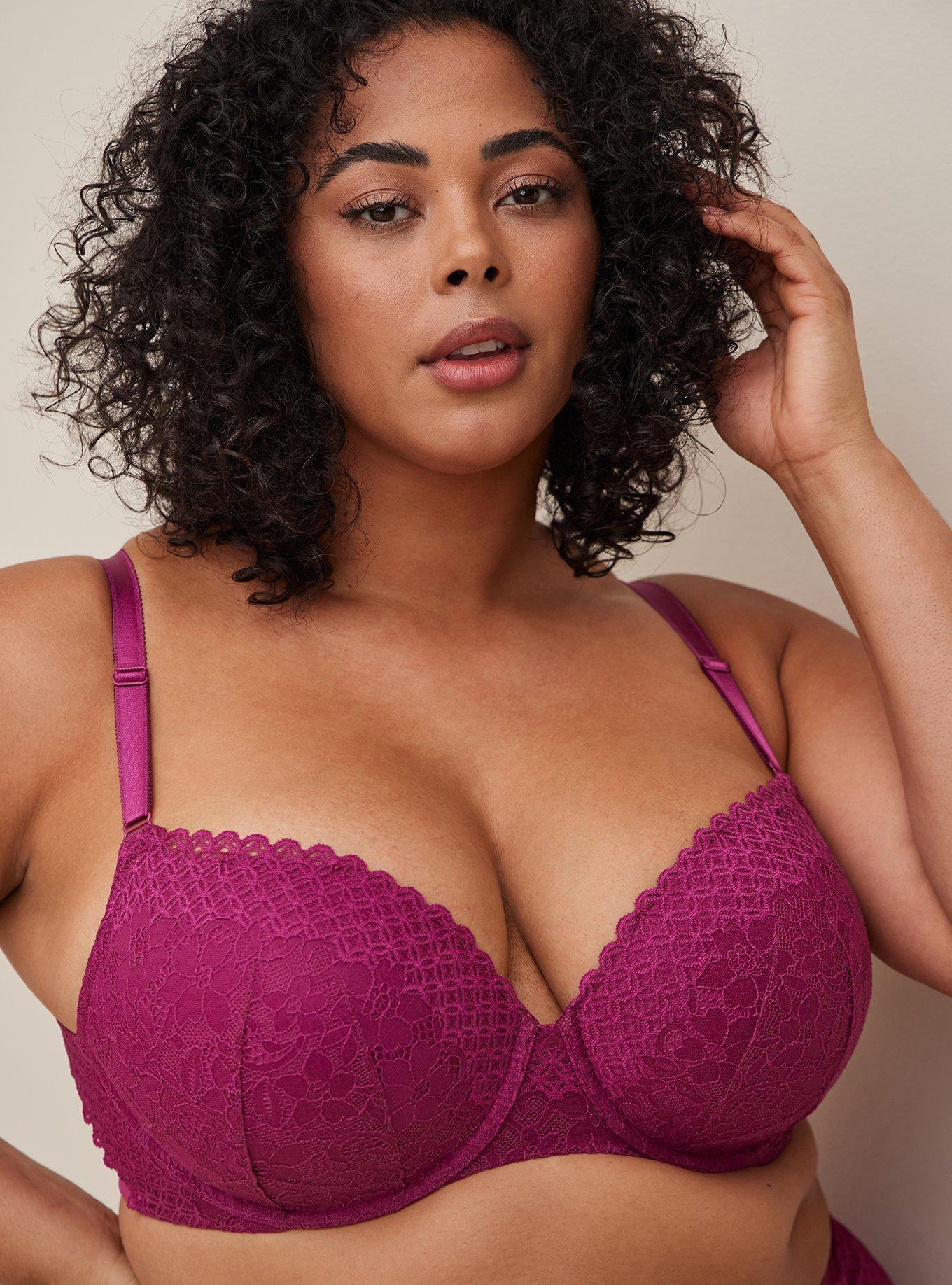 torrid, Intimates & Sleepwear, Torrid Purplepink Back Smoothing Tshirt Bra  42dd