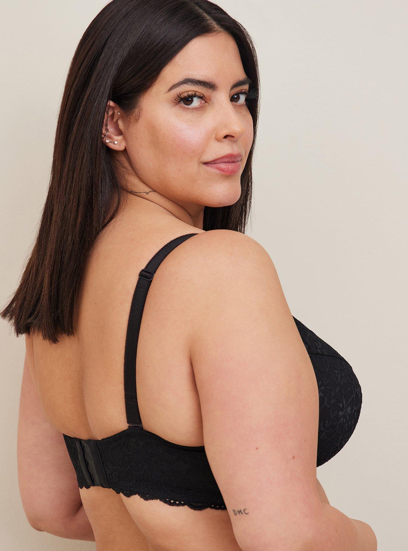 Plus Size - XO Plunge Push-Up Bra - Torrid