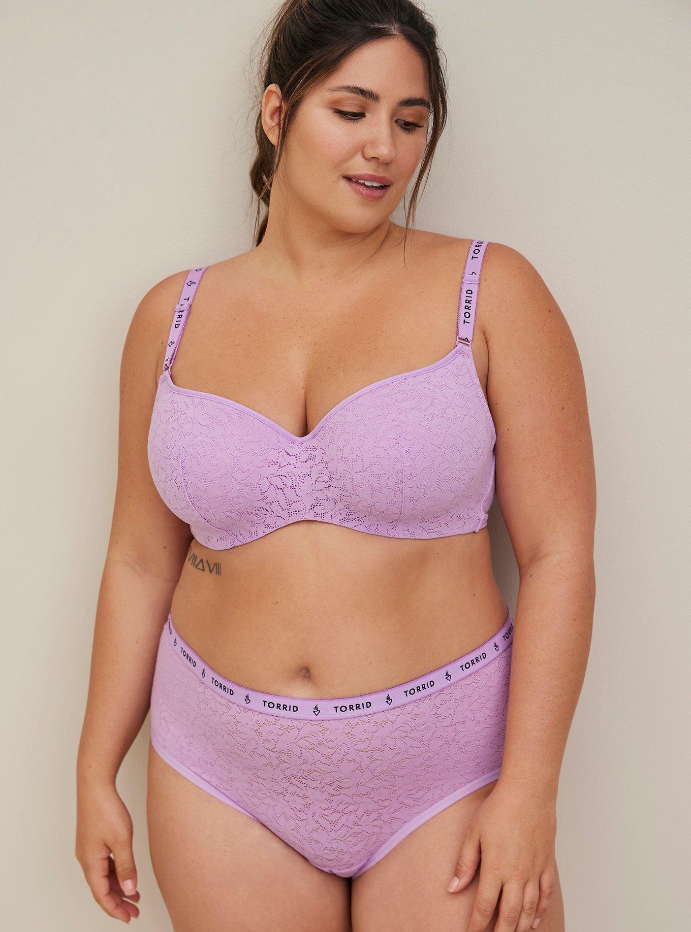 Torrid Bralite - 4-Way Stretch Lace Lilac Purple Bralette 4X NWT 16927734 -  $42 New With Tags - From Poshpowpow