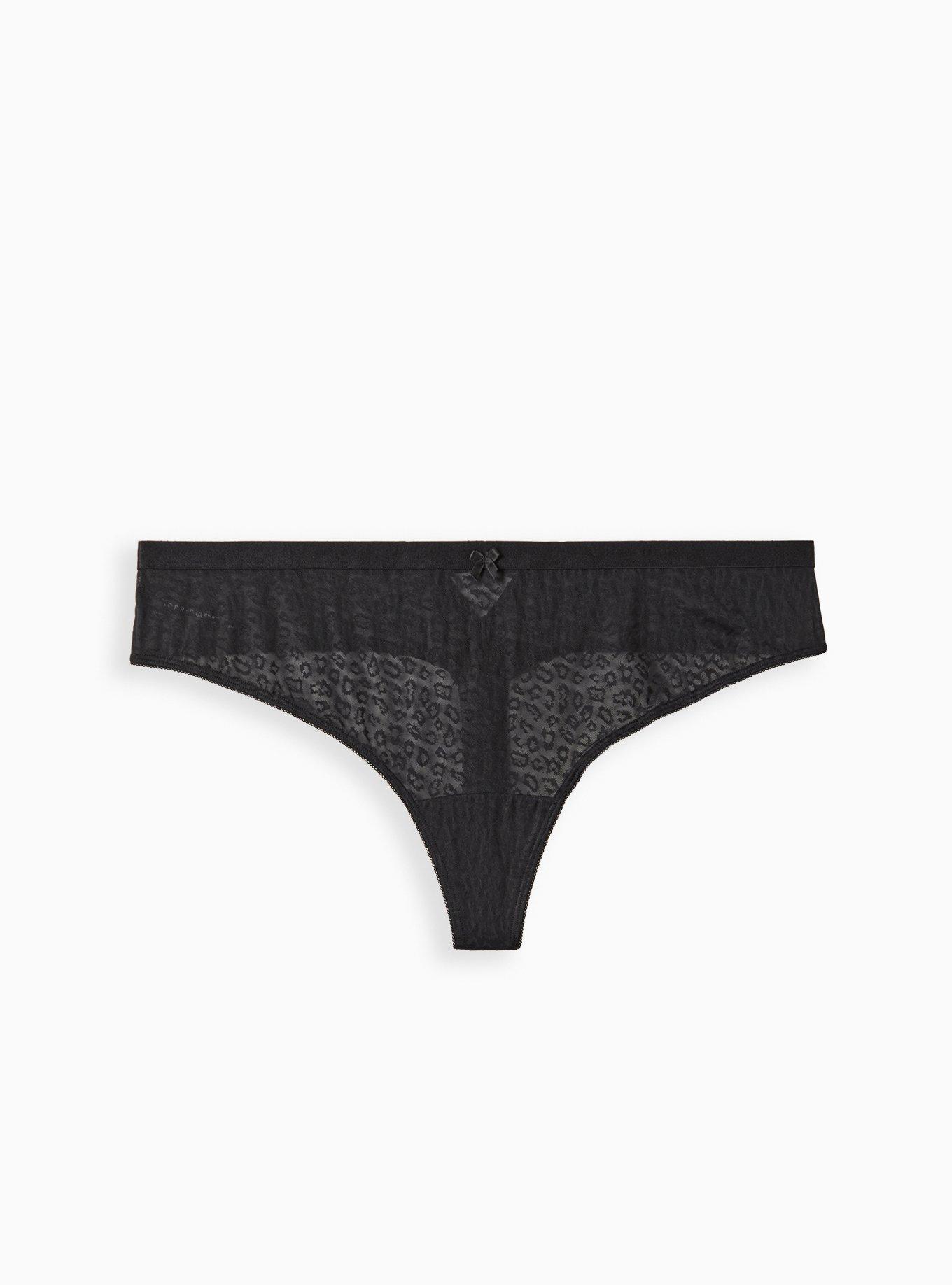 Buy Victoria's Secret Black Thong Shine Strap Knickers from Next Denmark